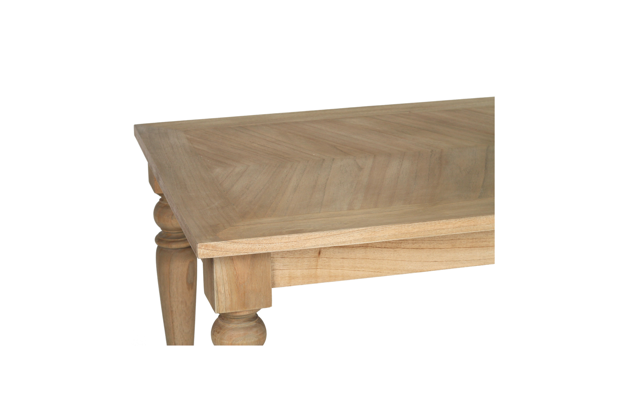 Byron Old Wood Dining Table - 2.0m - Image 6
