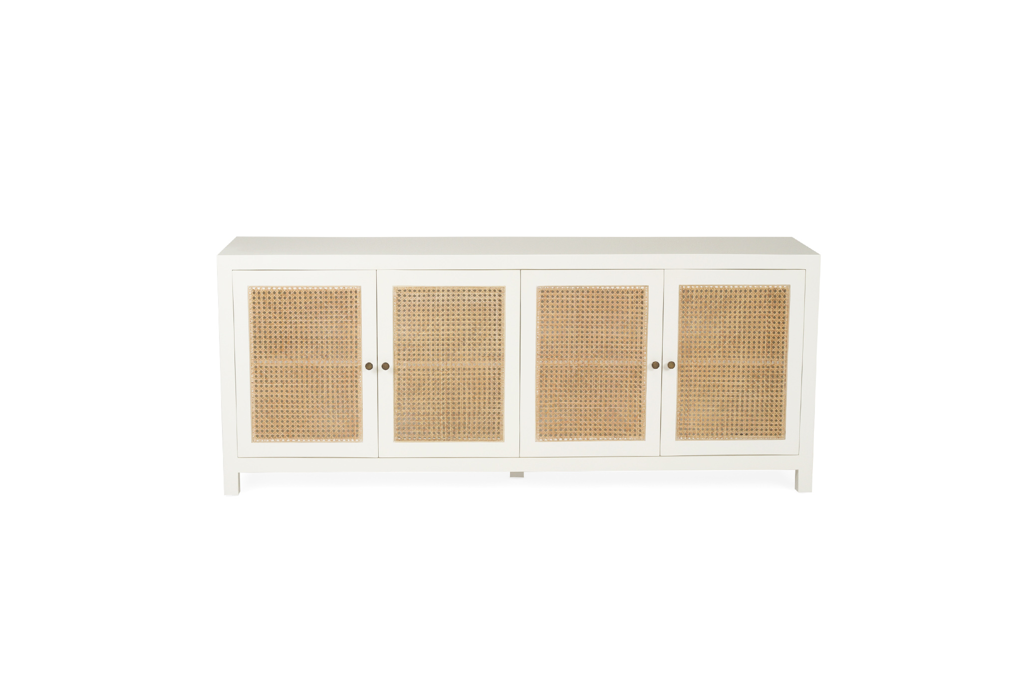 Charlie Four Door Sideboard - White - Image 3