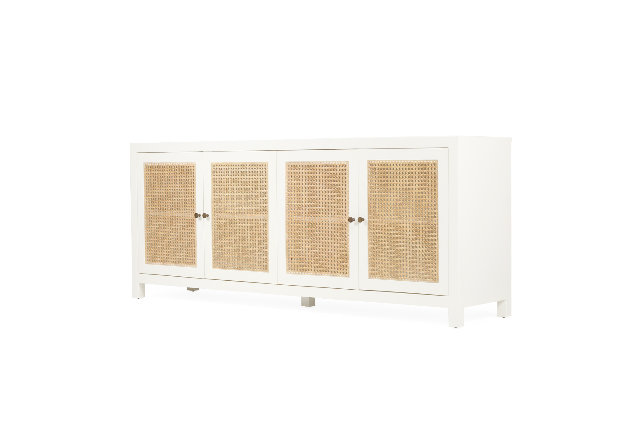 Charlie Four Door Sideboard - White - Image 2