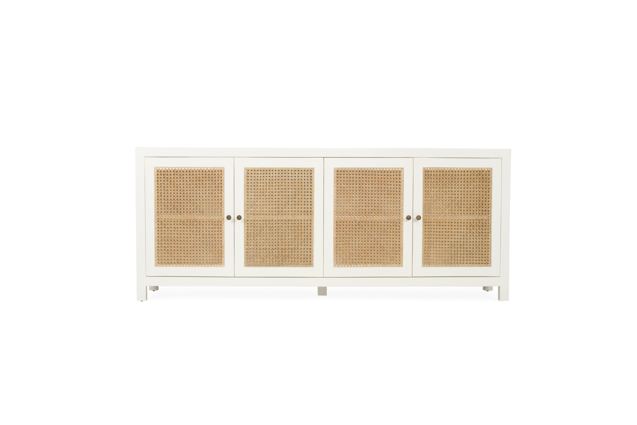 Charlie Four Door Sideboard - White