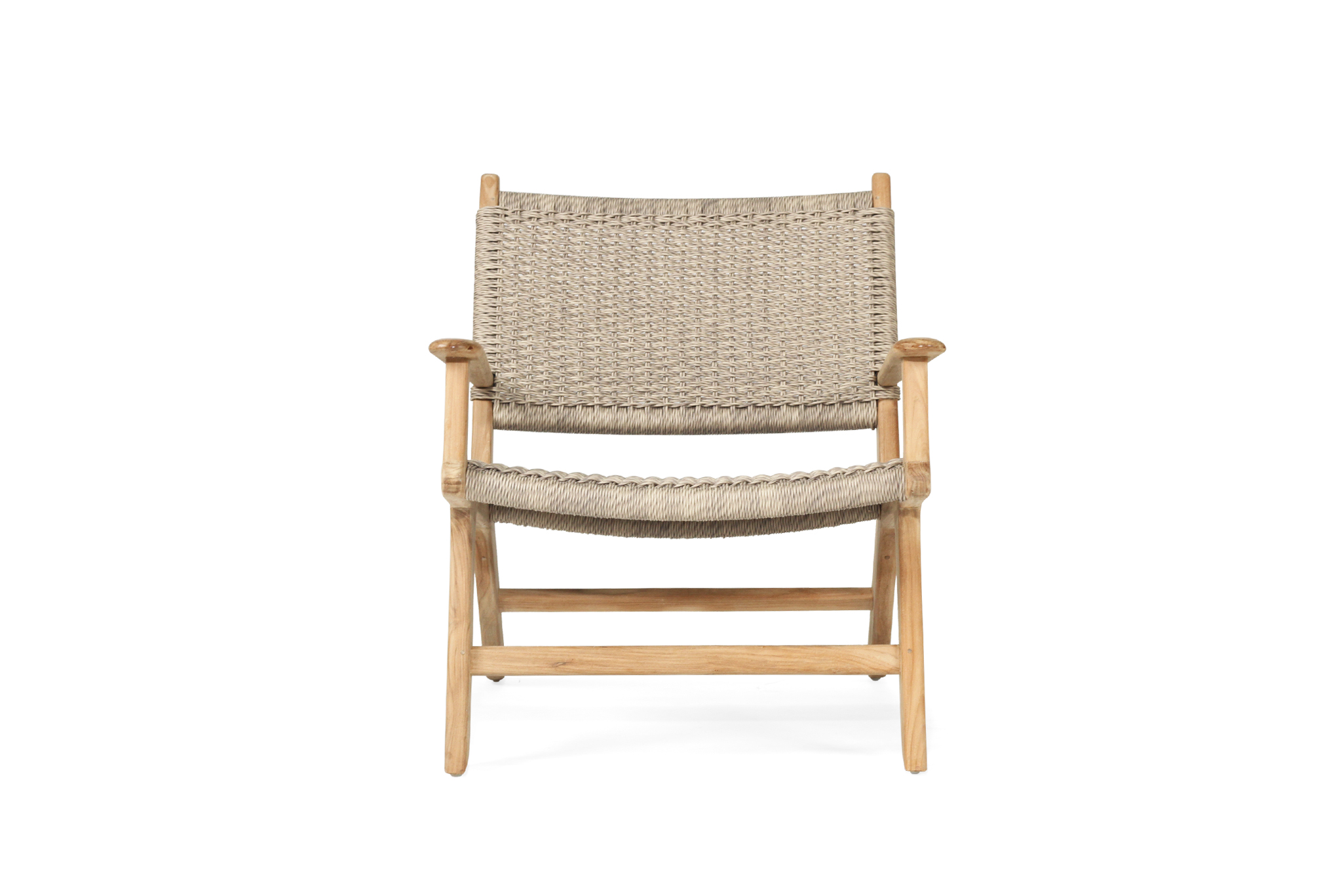 Zen Accent Arm Chair - Grey (Close Weave) - Image 2