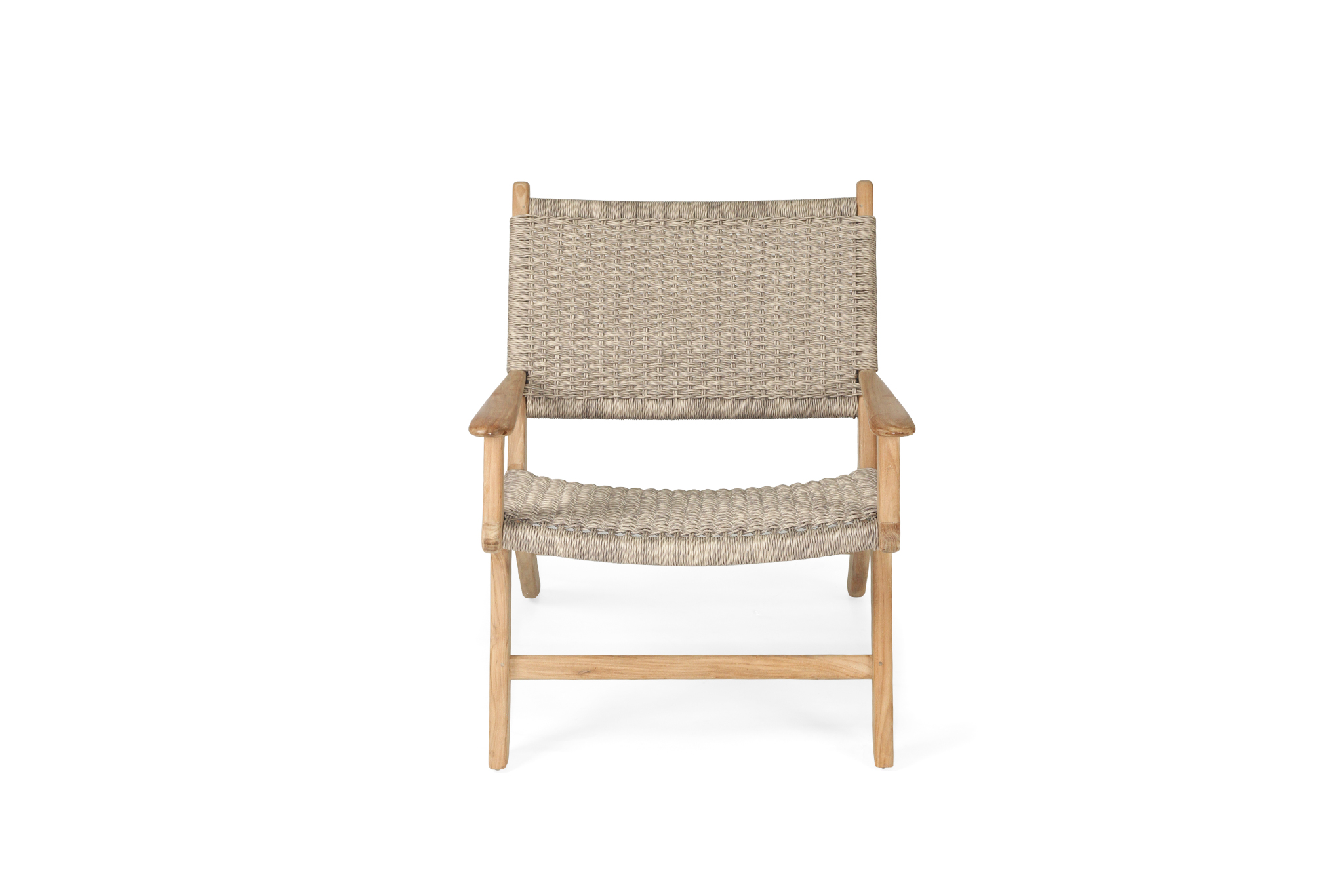 Zen Accent Arm Chair - Grey (Close Weave) - Image 3