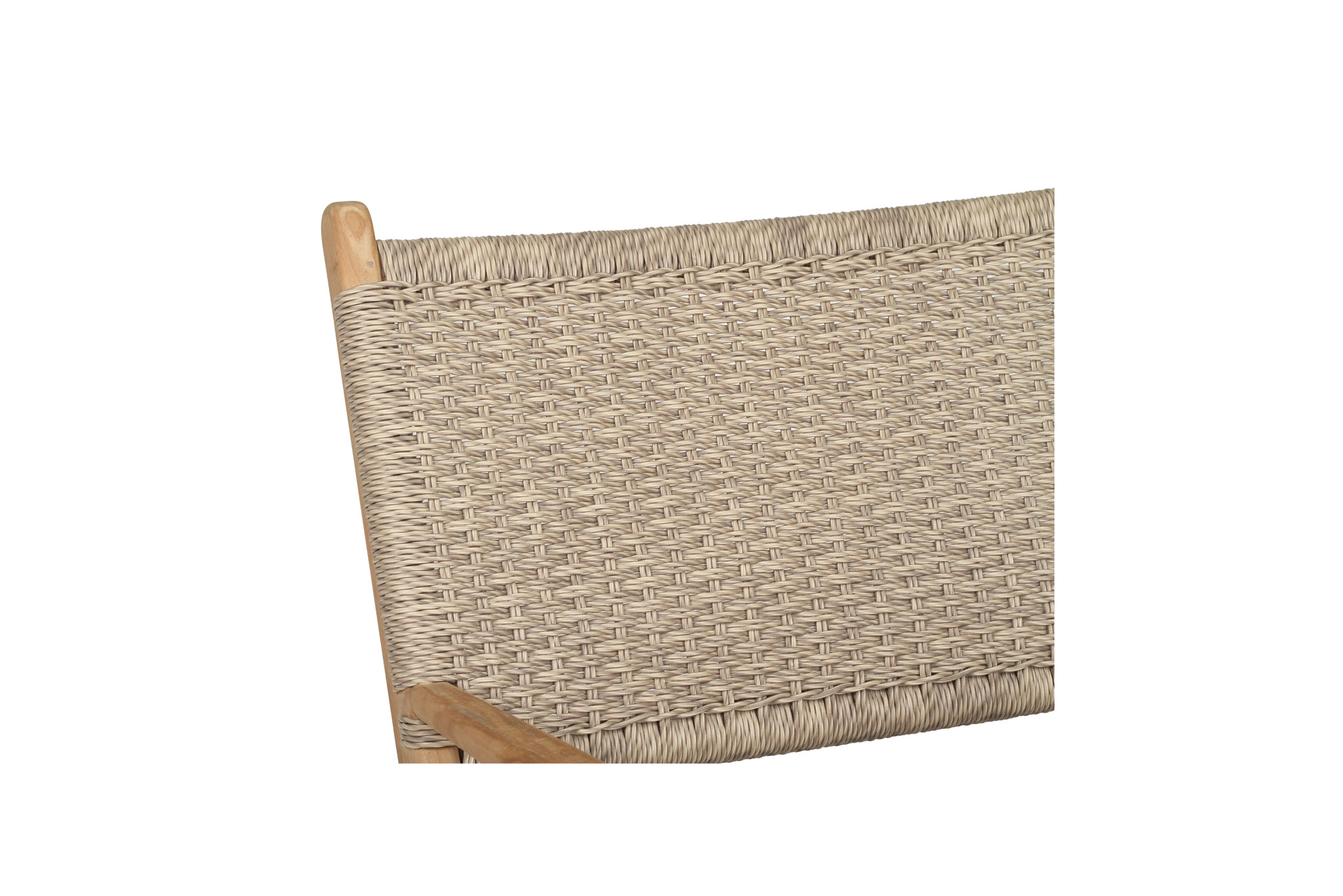 Zen Accent Arm Chair - Grey (Close Weave) - Image 7