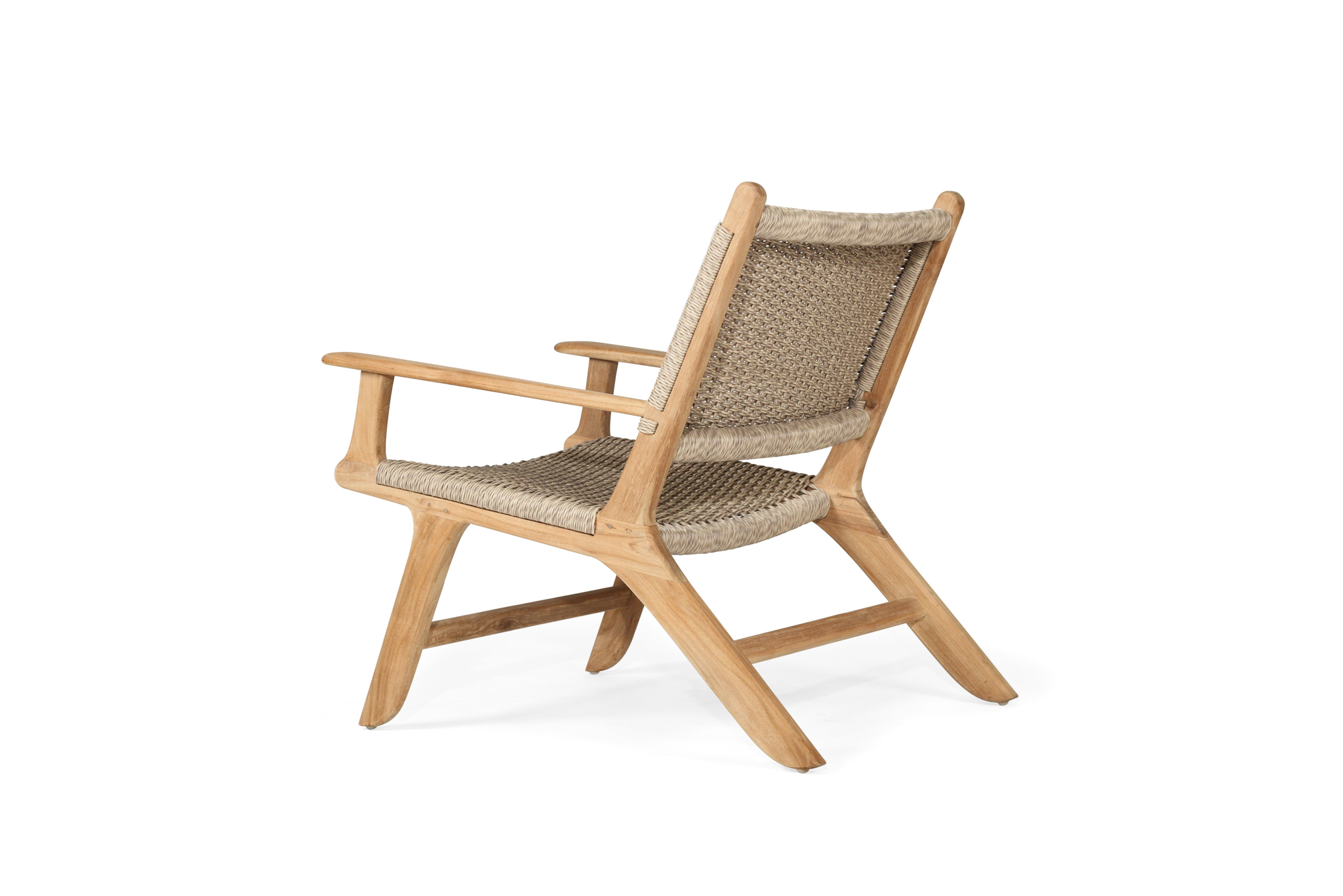 Zen Accent Arm Chair - Grey (Close Weave) - Image 5