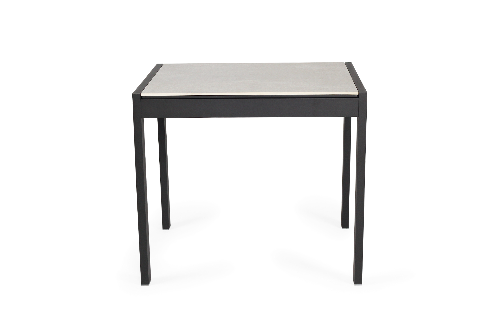 Roberto Outdoor Dining Table 80cm - Asteroid Black (Charcoal) - Image 4