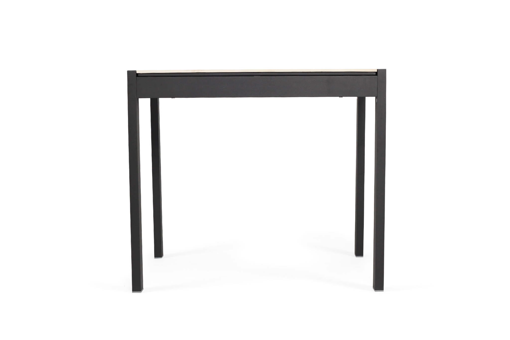Roberto Outdoor Dining Table 80cm - Asteroid Black (Charcoal) - Image 5