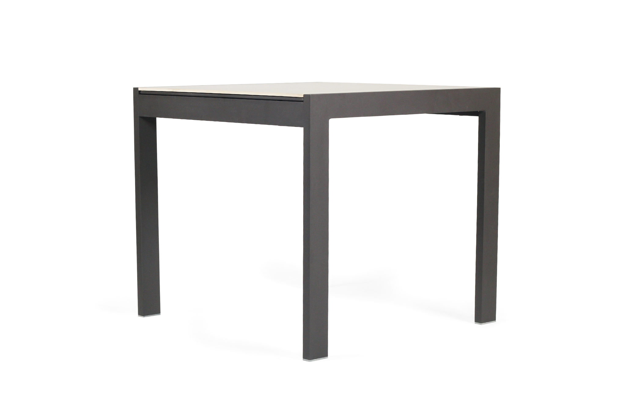 Roberto Outdoor Dining Table 80cm - Asteroid Black (Charcoal) - Image 6