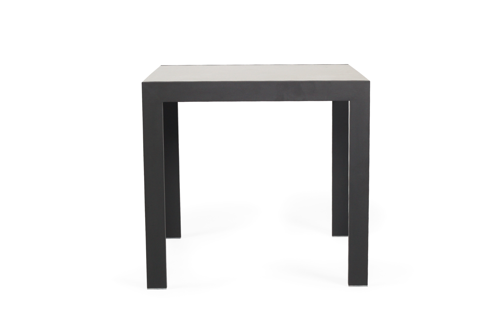 Roberto Outdoor Dining Table 80cm - Asteroid Black (Charcoal)