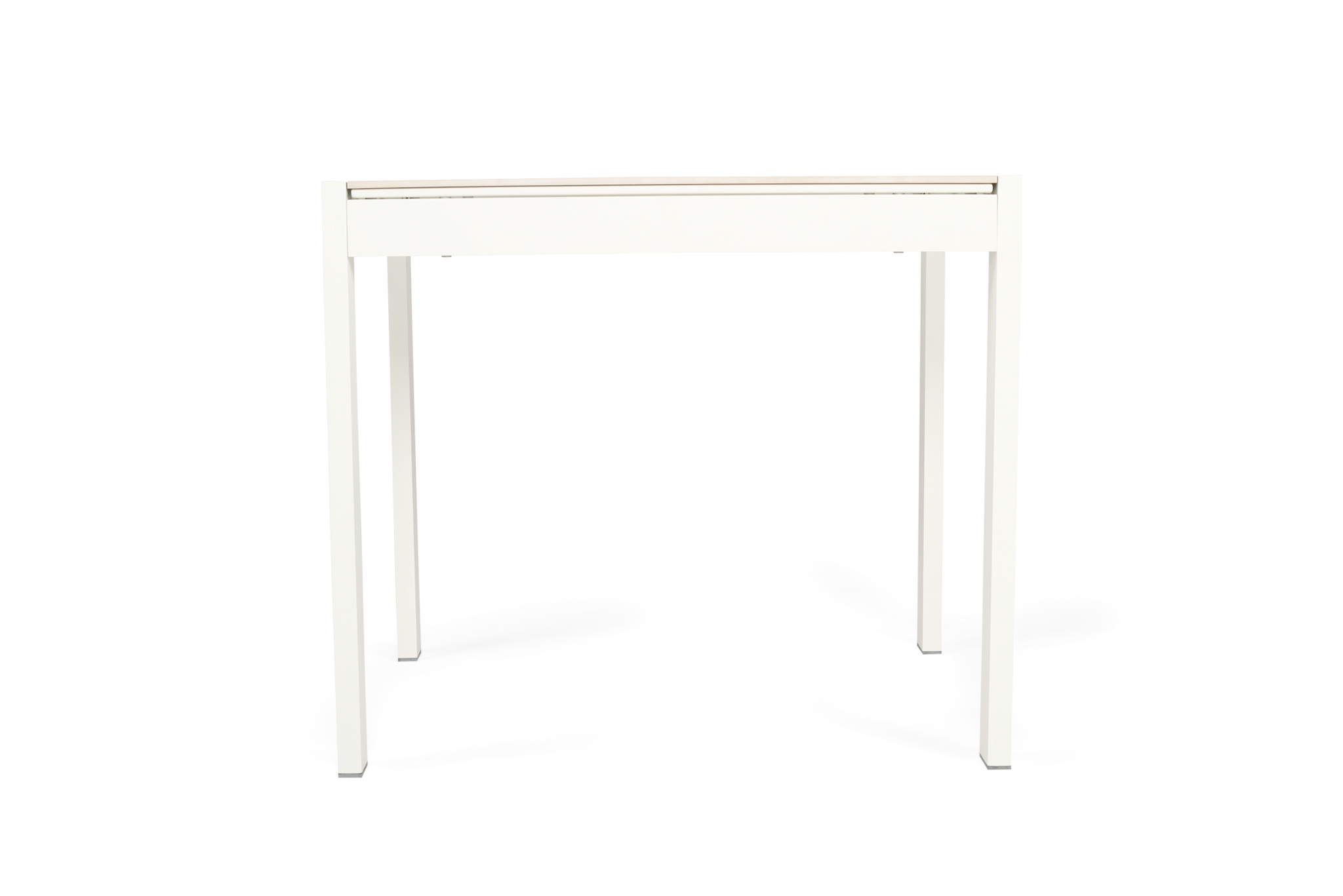 Roberto Outdoor Dining Table 80cm - Pearl White - Image 3