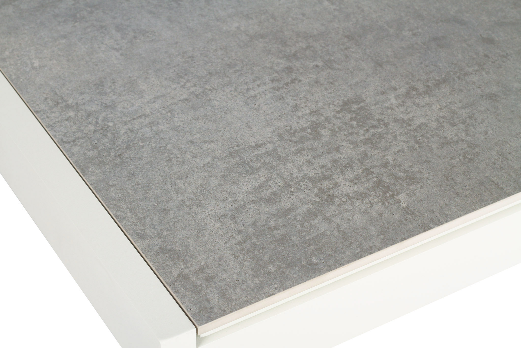 Roberto Outdoor Dining Table 80cm - Pearl White - Image 9