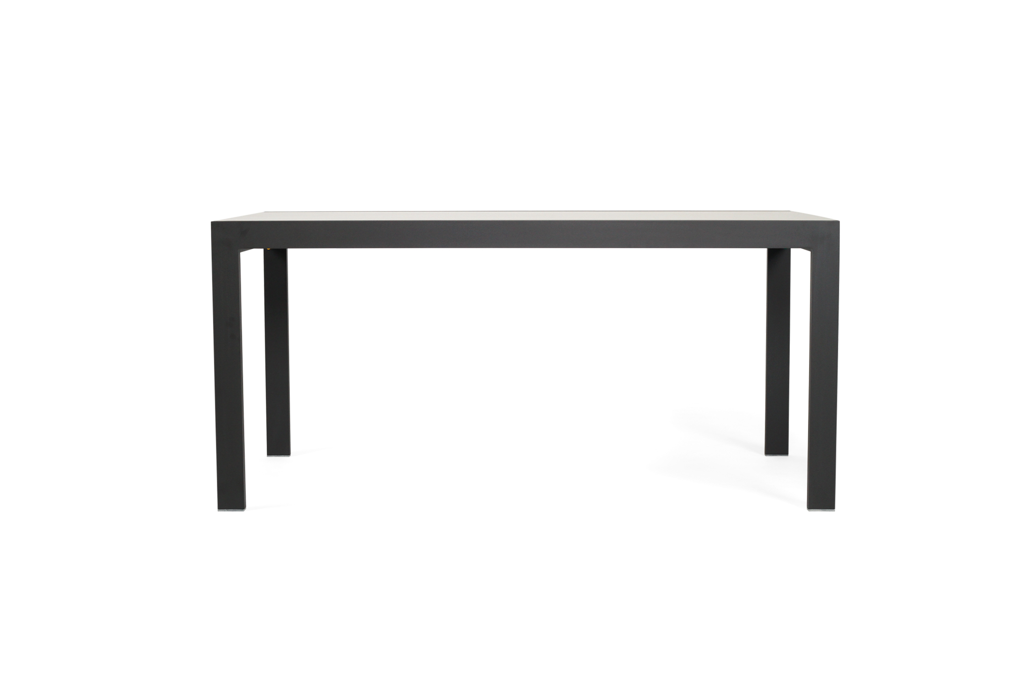 Roberto Outdoor Dining Table 160cm - Asteroid Black (Charcoal) - Image 3
