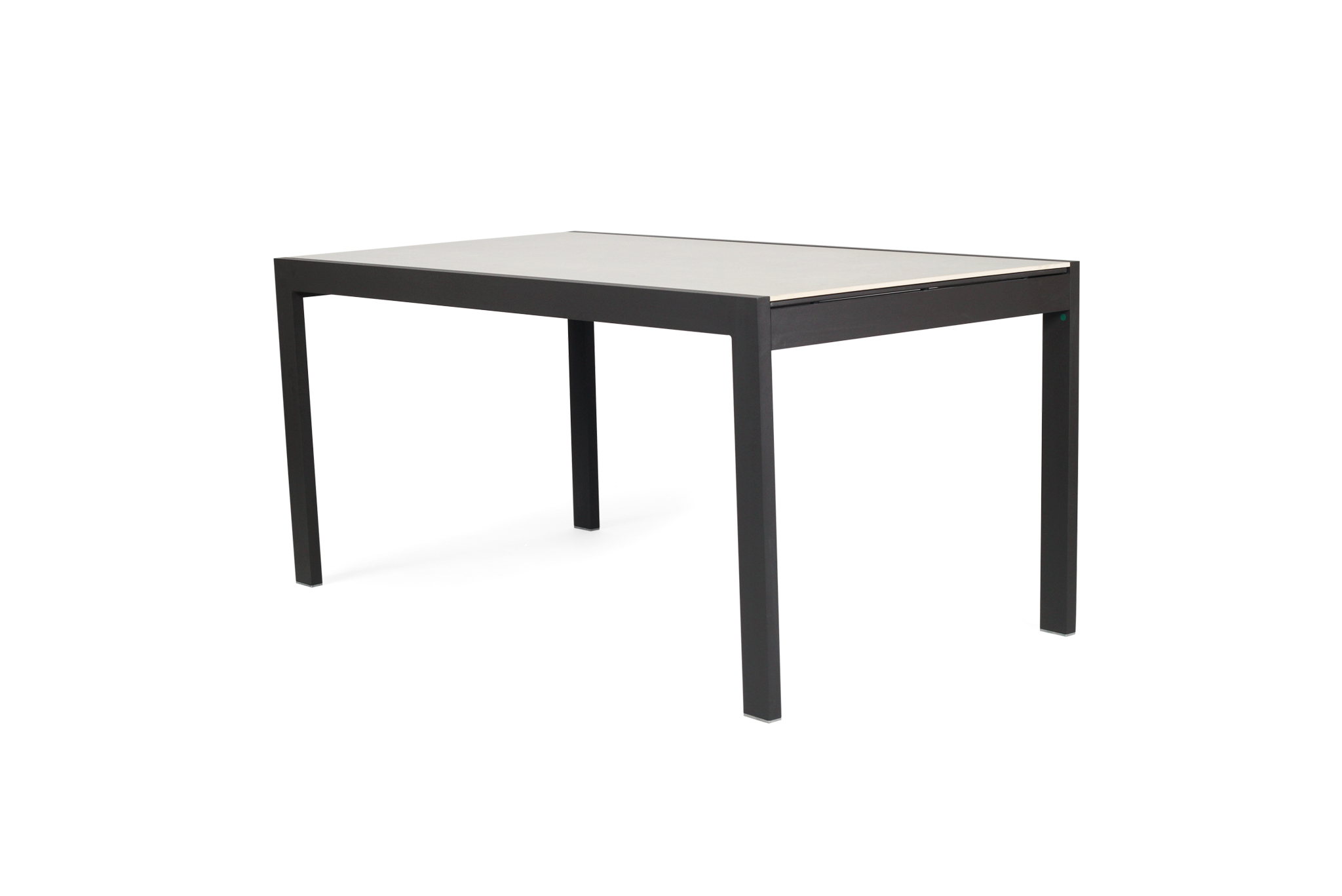 Roberto Outdoor Dining Table 160cm - Asteroid Black (Charcoal) - Image 2