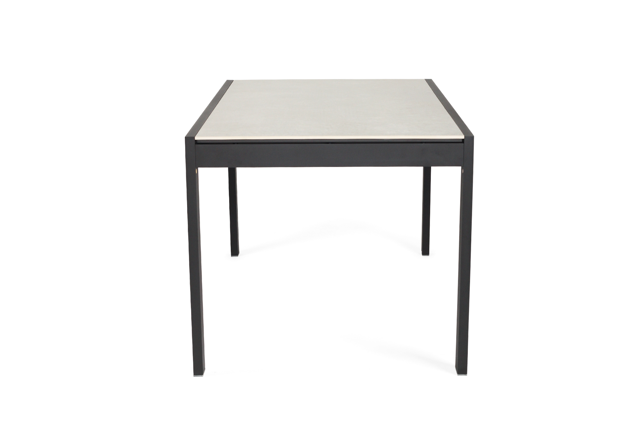 Roberto Outdoor Dining Table 160cm - Asteroid Black (Charcoal) - Image 5