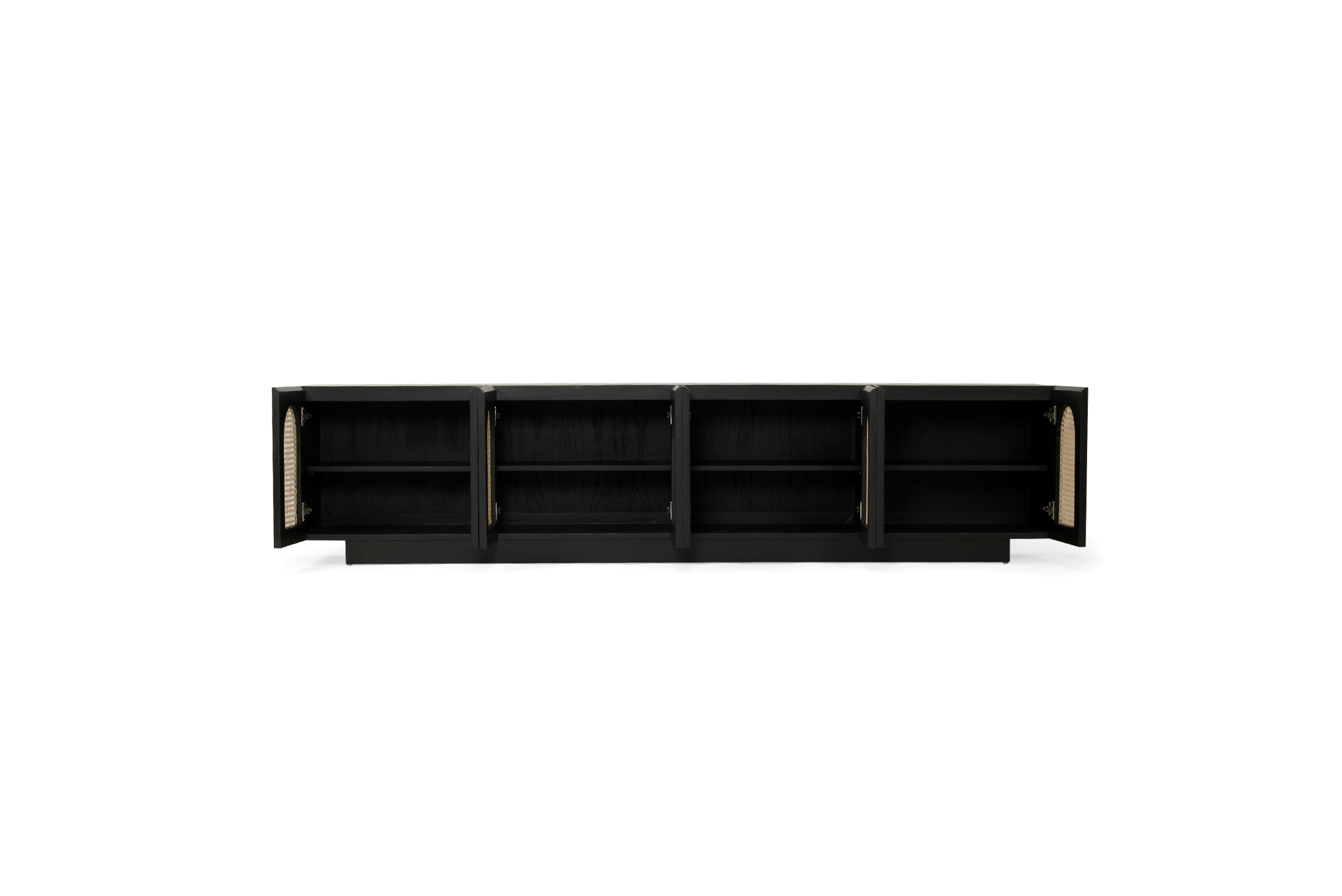 Ryan Eight Door Entertainment Unit - Black - Image 4