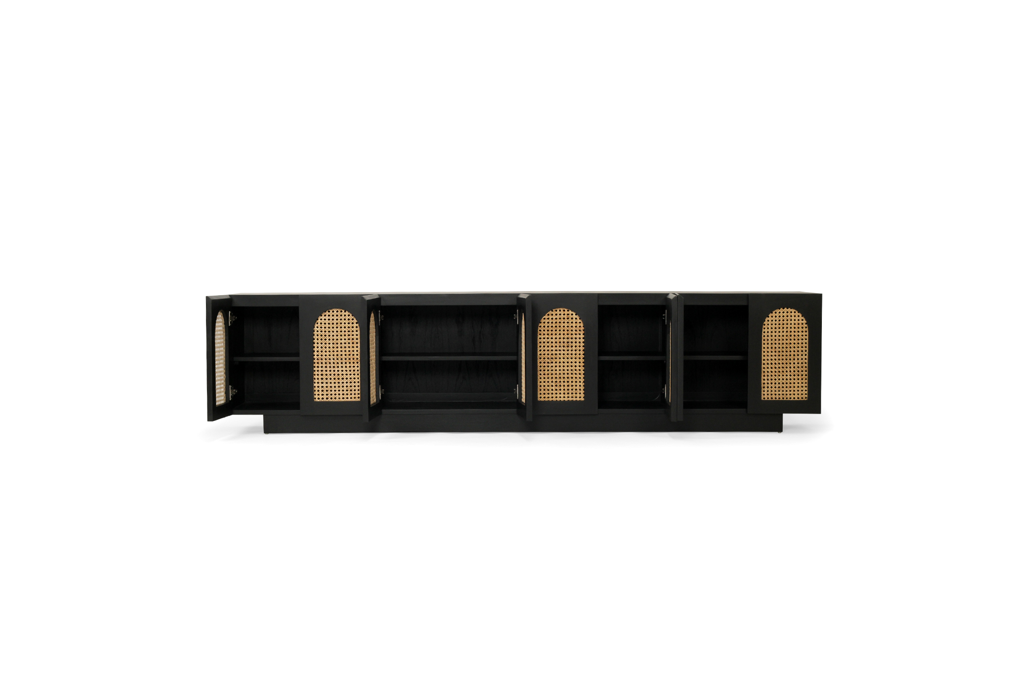 Ryan Eight Door Entertainment Unit - Black - Image 5