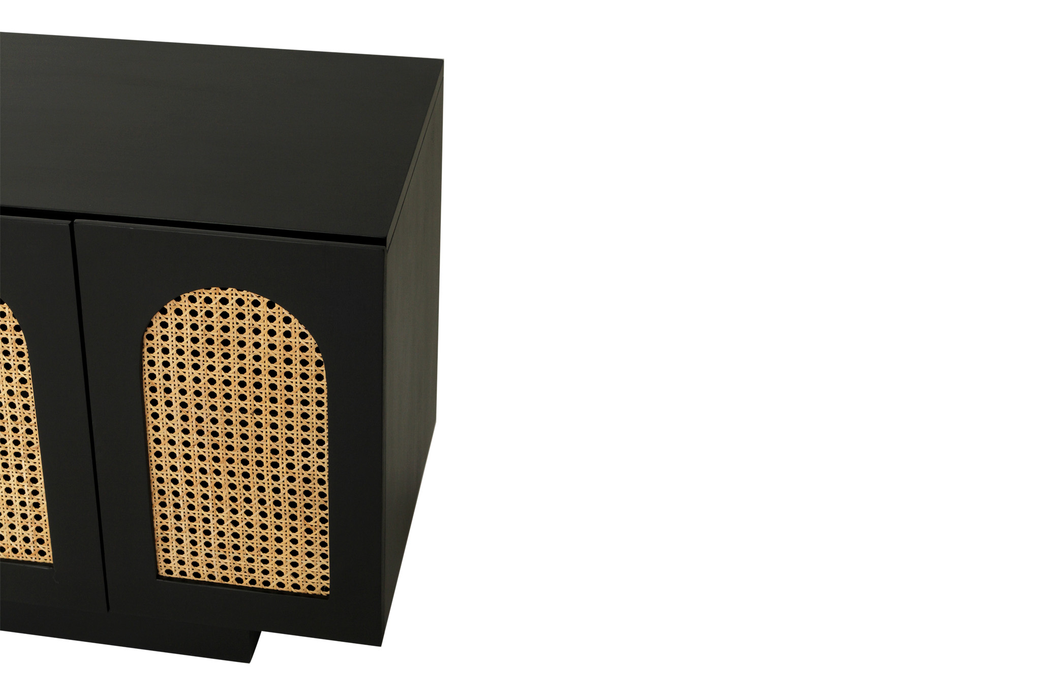 Ryan Eight Door Entertainment Unit - Black - Image 7