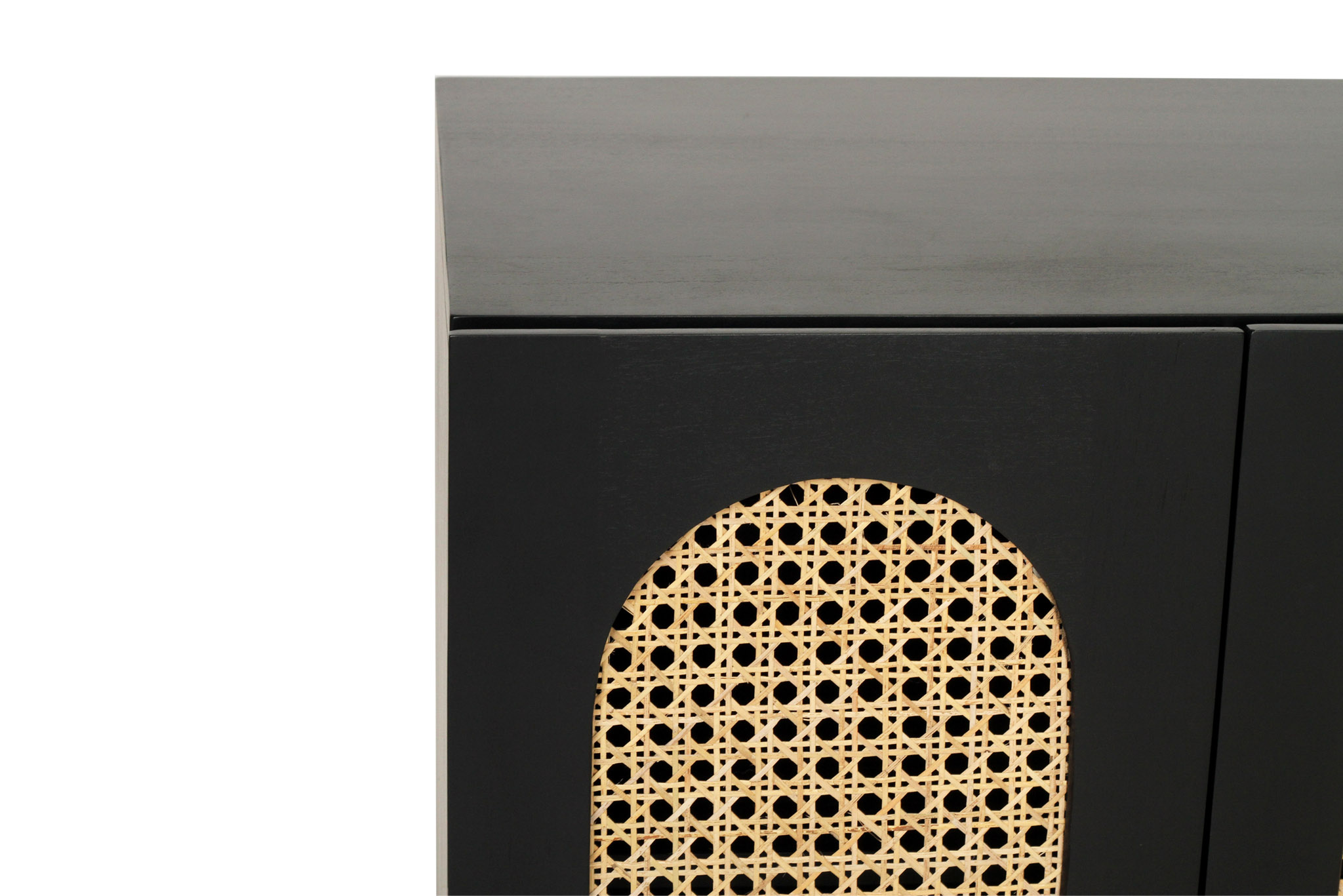 Ryan Eight Door Entertainment Unit - Black - Image 8