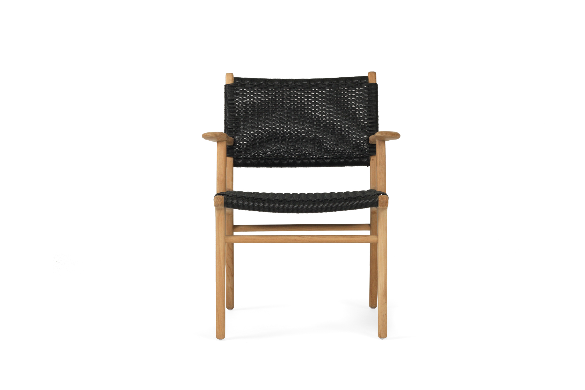 Zen Armchair - Black - Close Weave