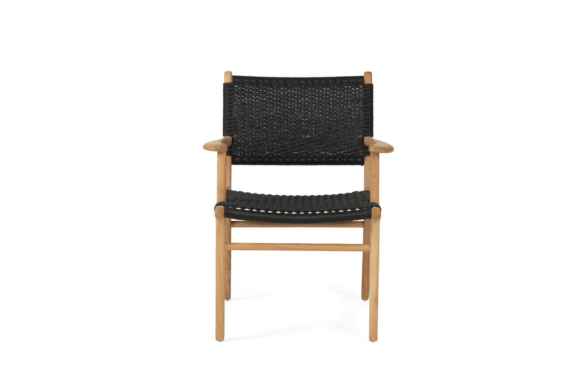 Zen Armchair - Black - Close Weave - Image 3