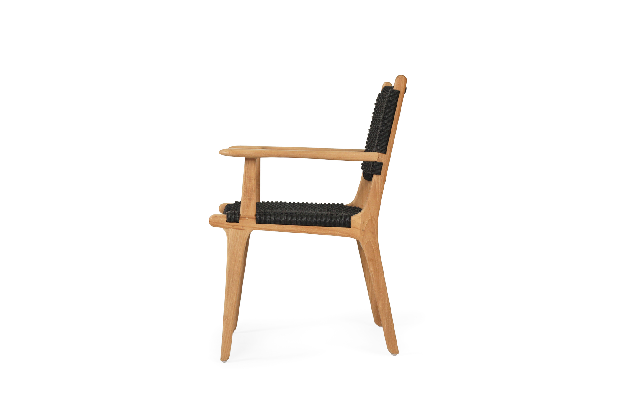 Zen Armchair - Black - Close Weave - Image 4