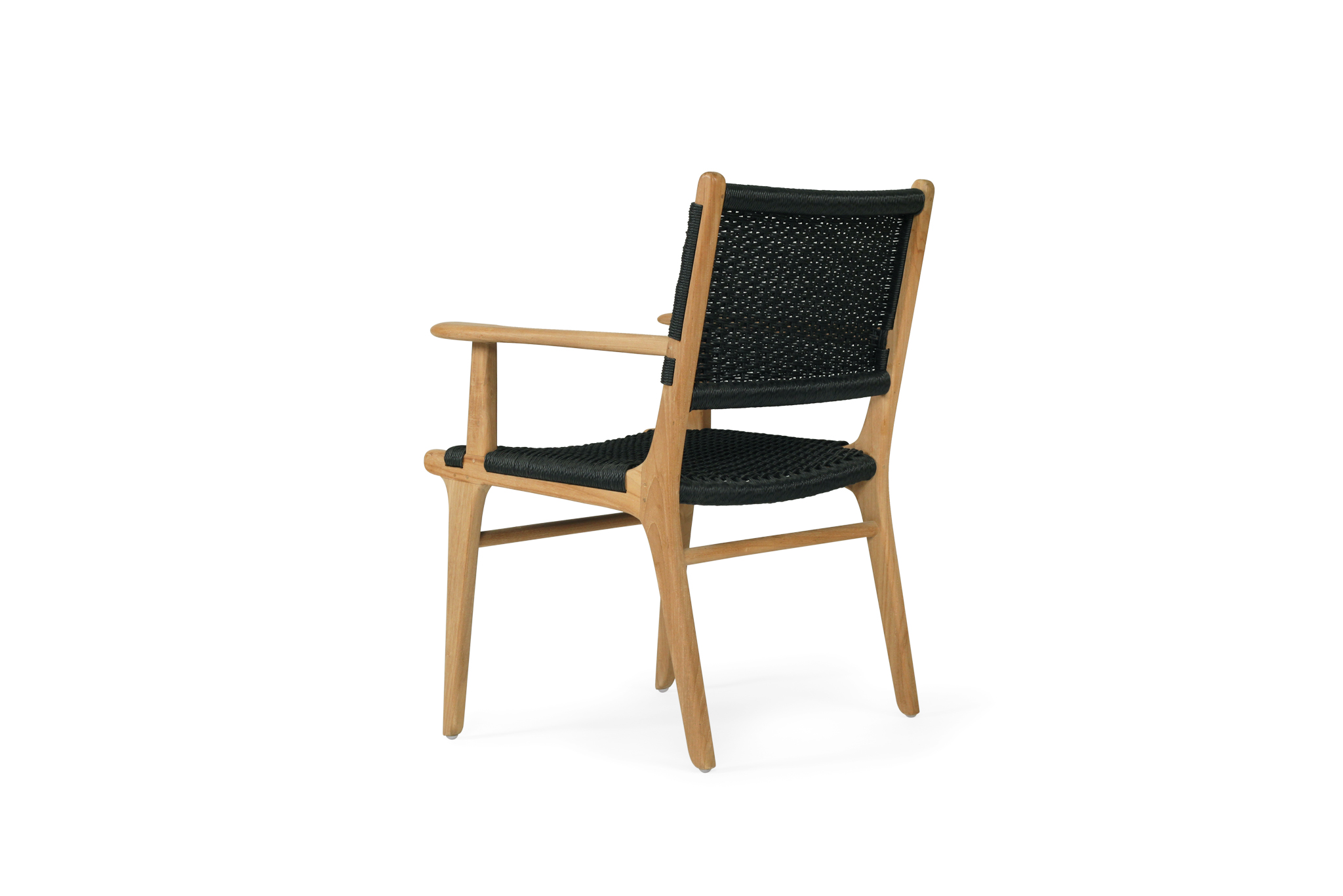 Zen Armchair - Black - Close Weave - Image 5