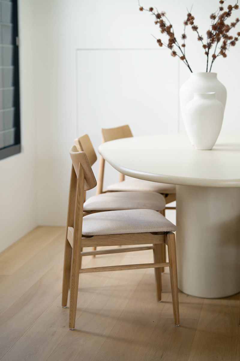 Lorenzo Organic Dining Table - 2.5m - Ivory - Image 15