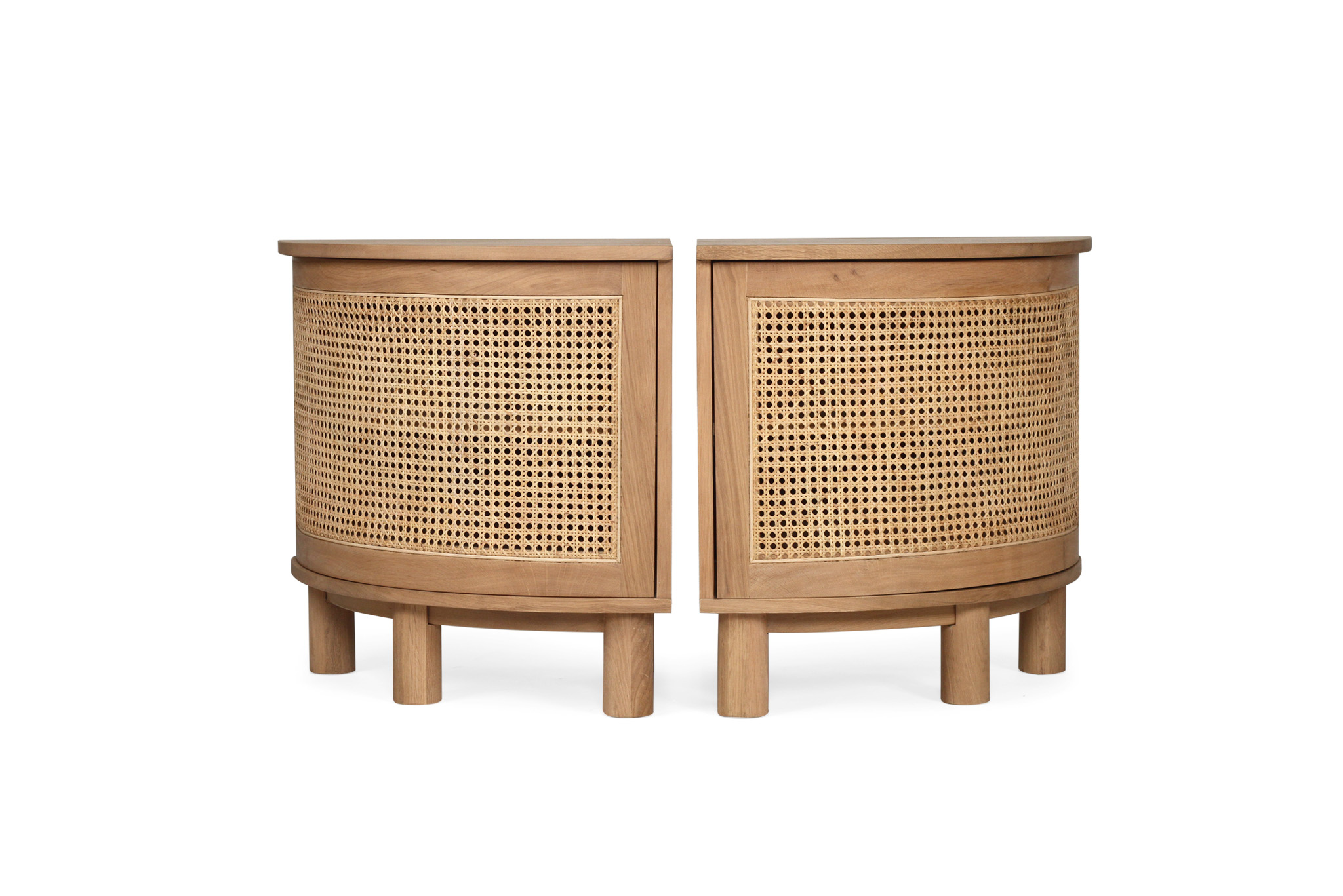 Iluka Bedside Tables - Left and Right Pair