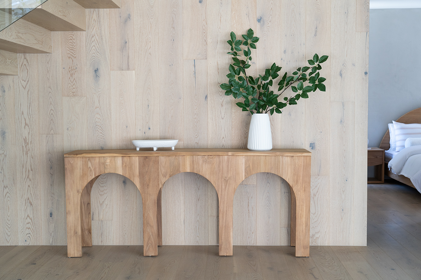 Isolde Console Table - Triple Arch - Image 9