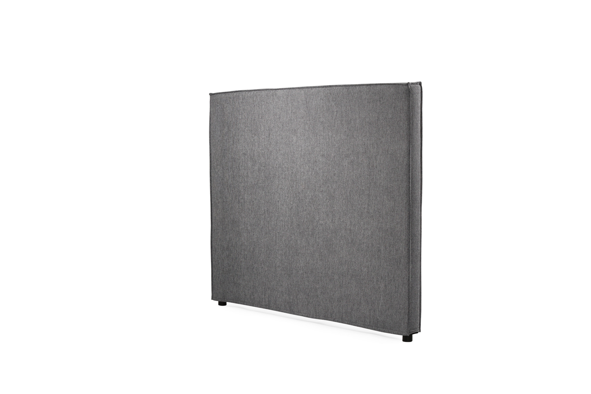 Harvey Upholstered Bedhead - Blue Grey - Image 3