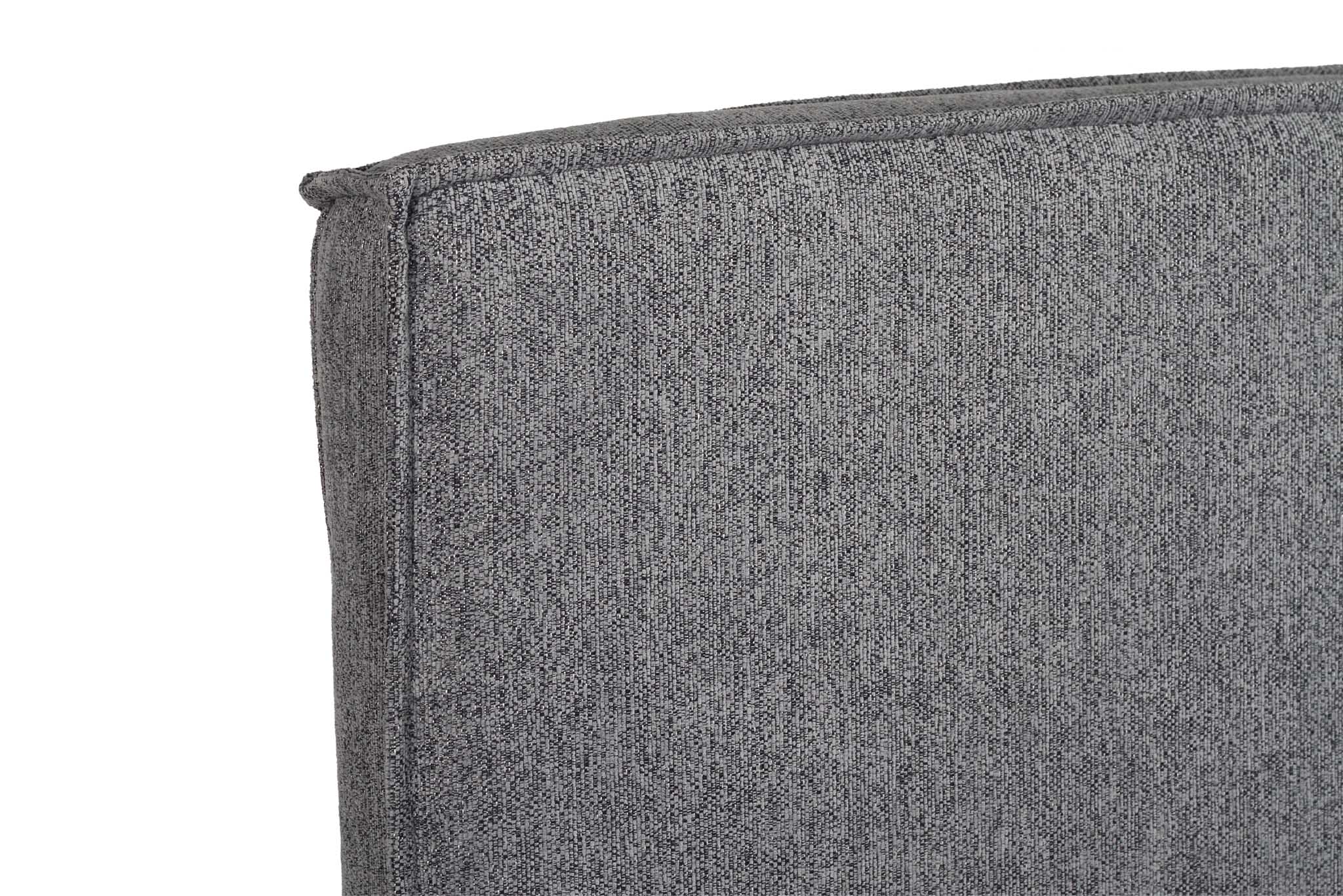 Harvey Upholstered Bedhead - Blue Grey - Image 11