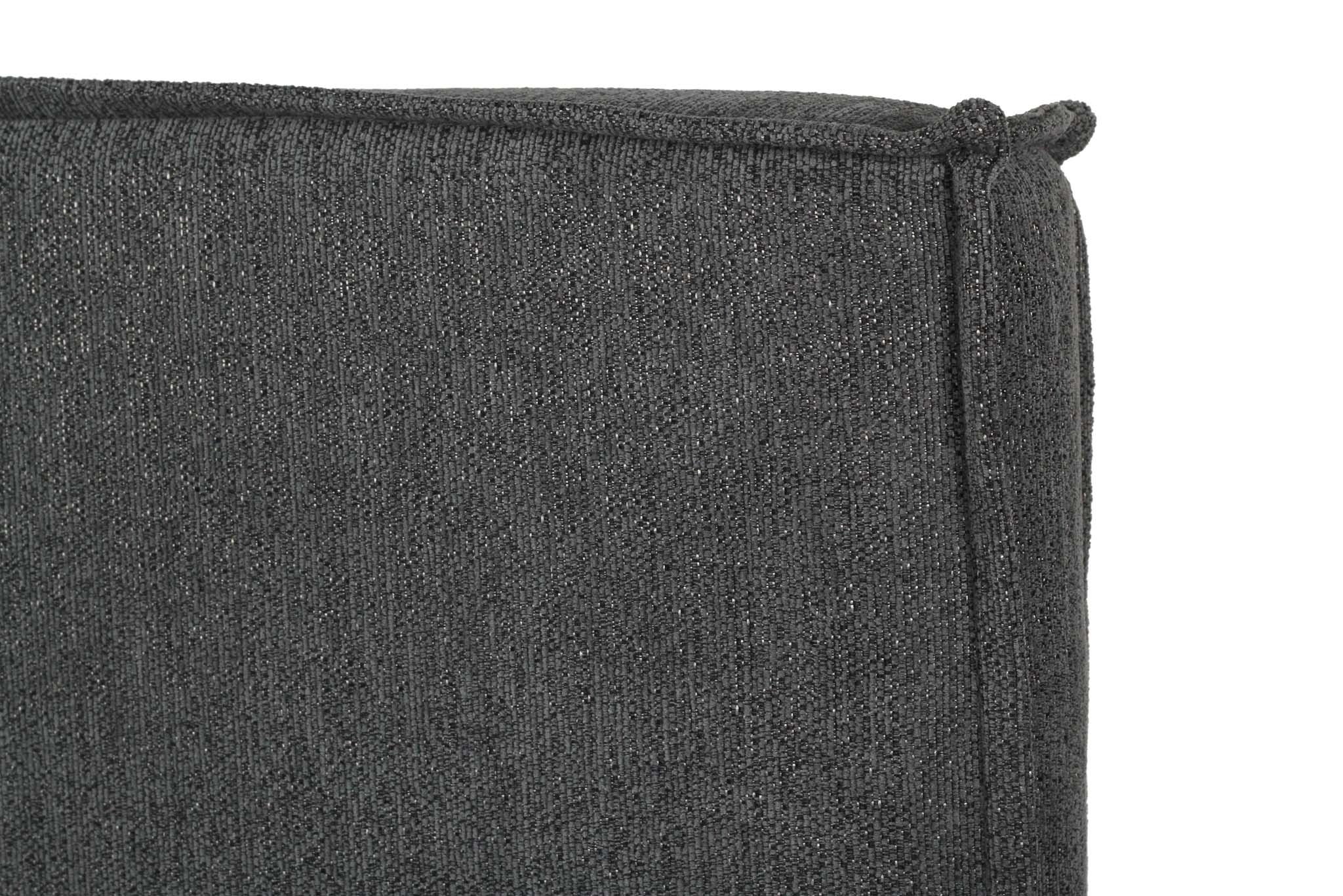 Harvey Upholstered Bedhead - Charcoal - Image 13