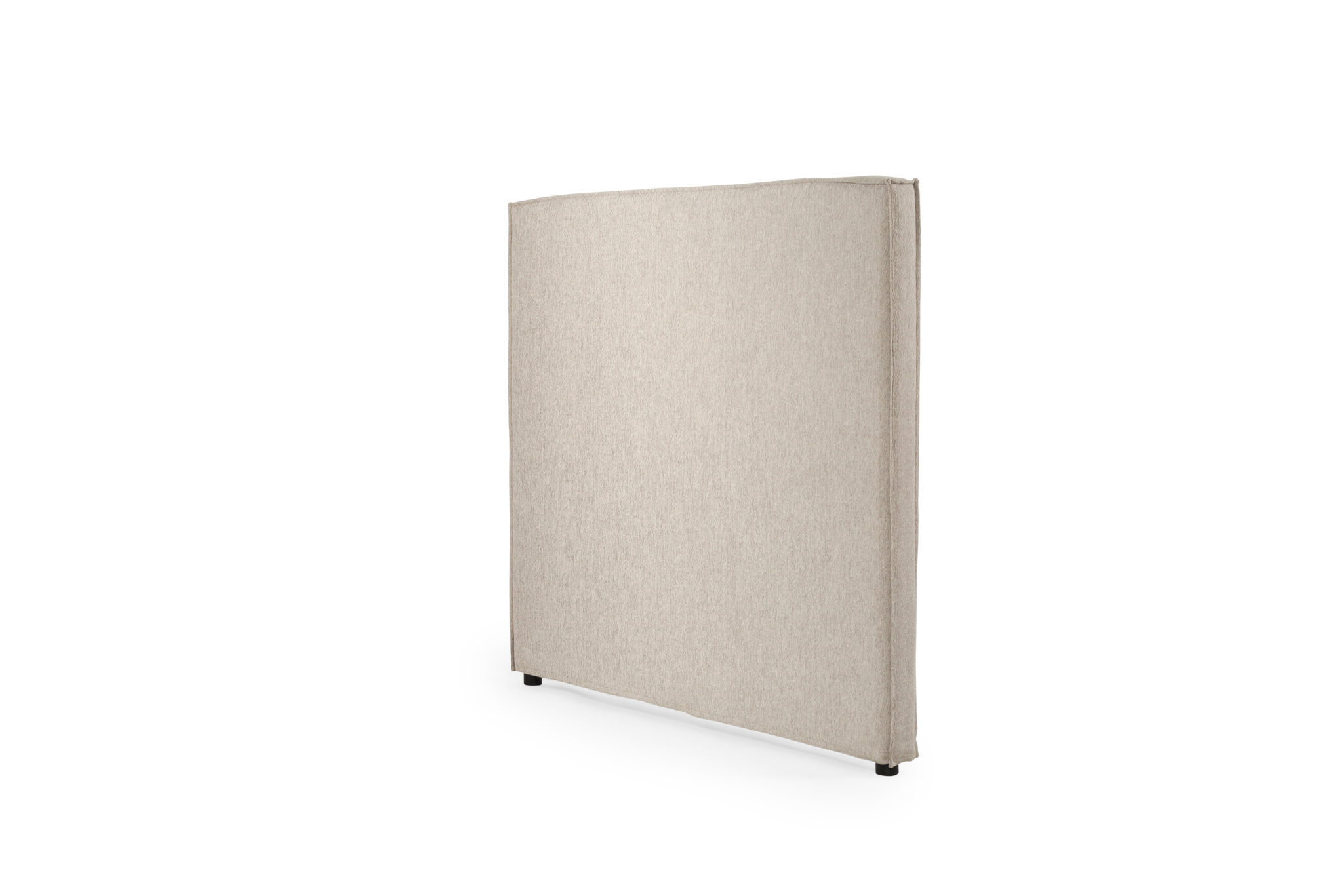 Harvey Upholstered Bedhead - Light Grey - Image 4
