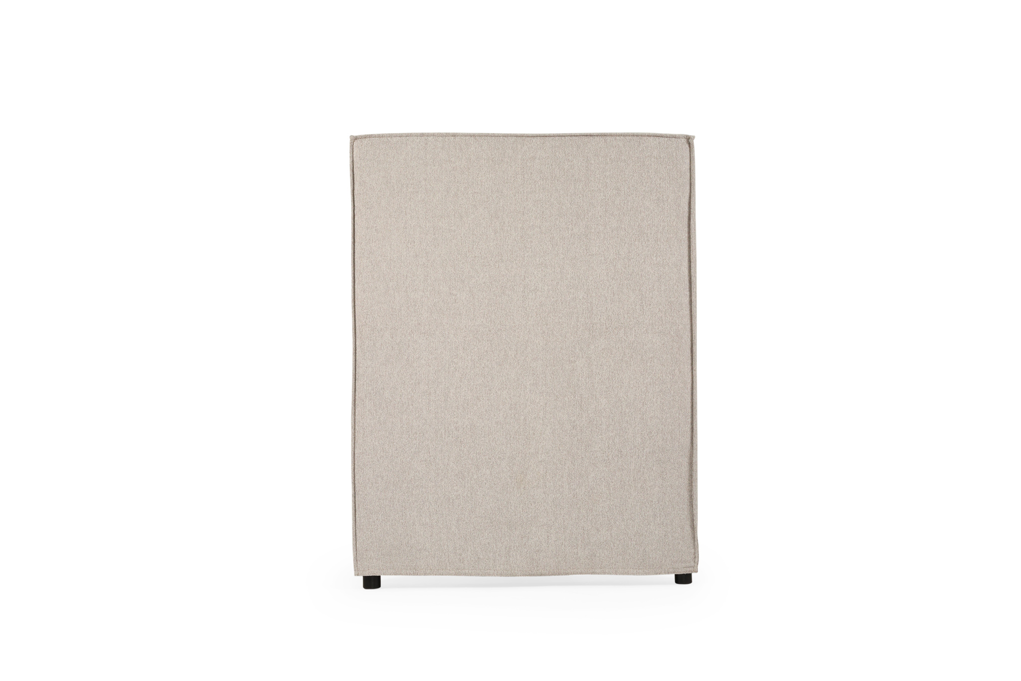 Harvey Upholstered Bedhead - Light Grey - Image 3
