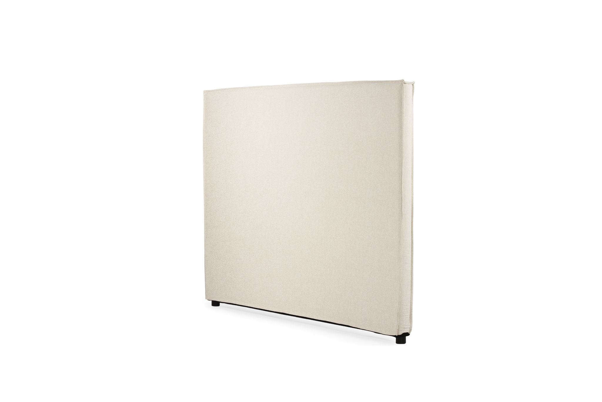 Harvey Upholstered Bedhead - Off White - Image 4