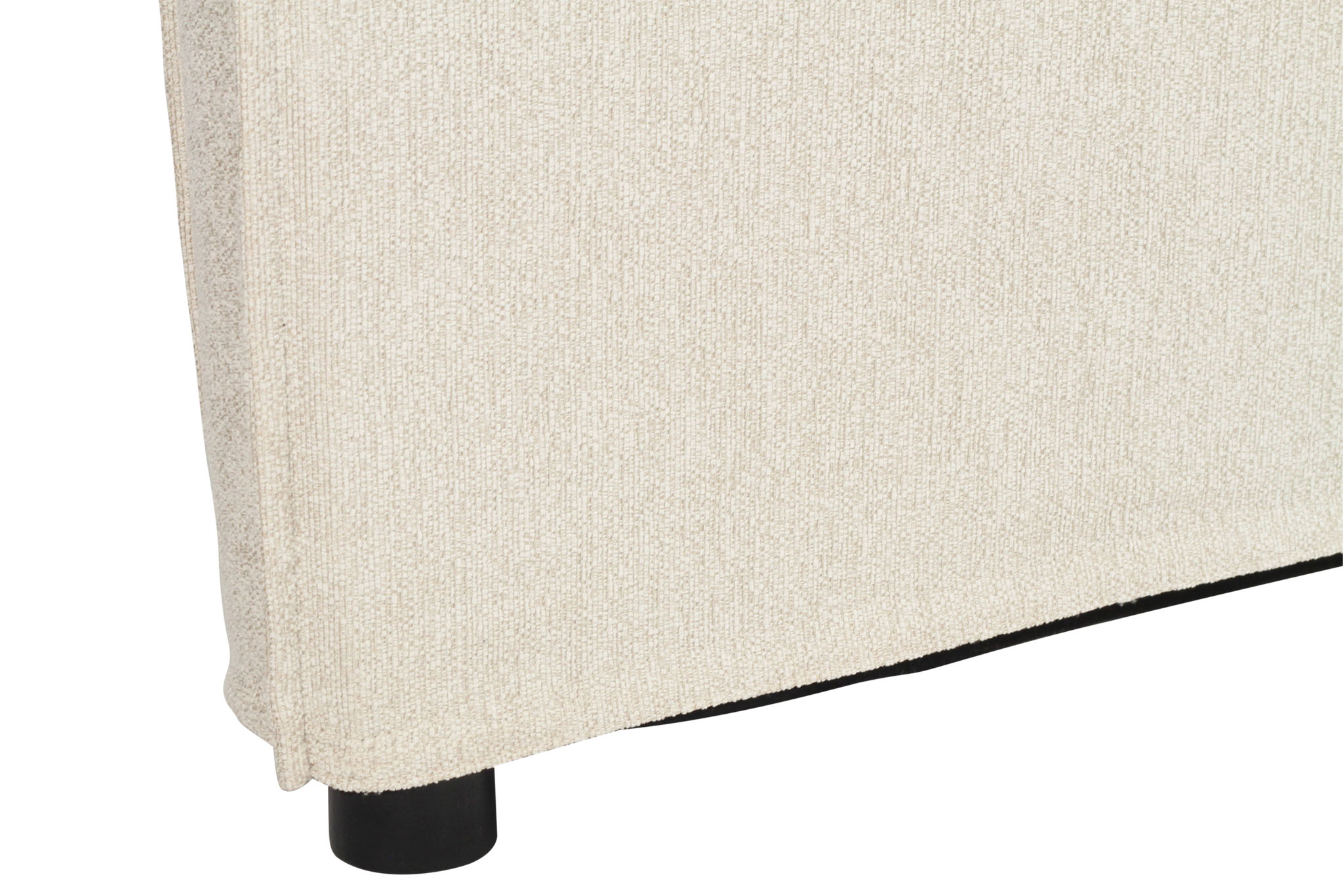 Harvey Upholstered Bedhead - Off White - Image 7