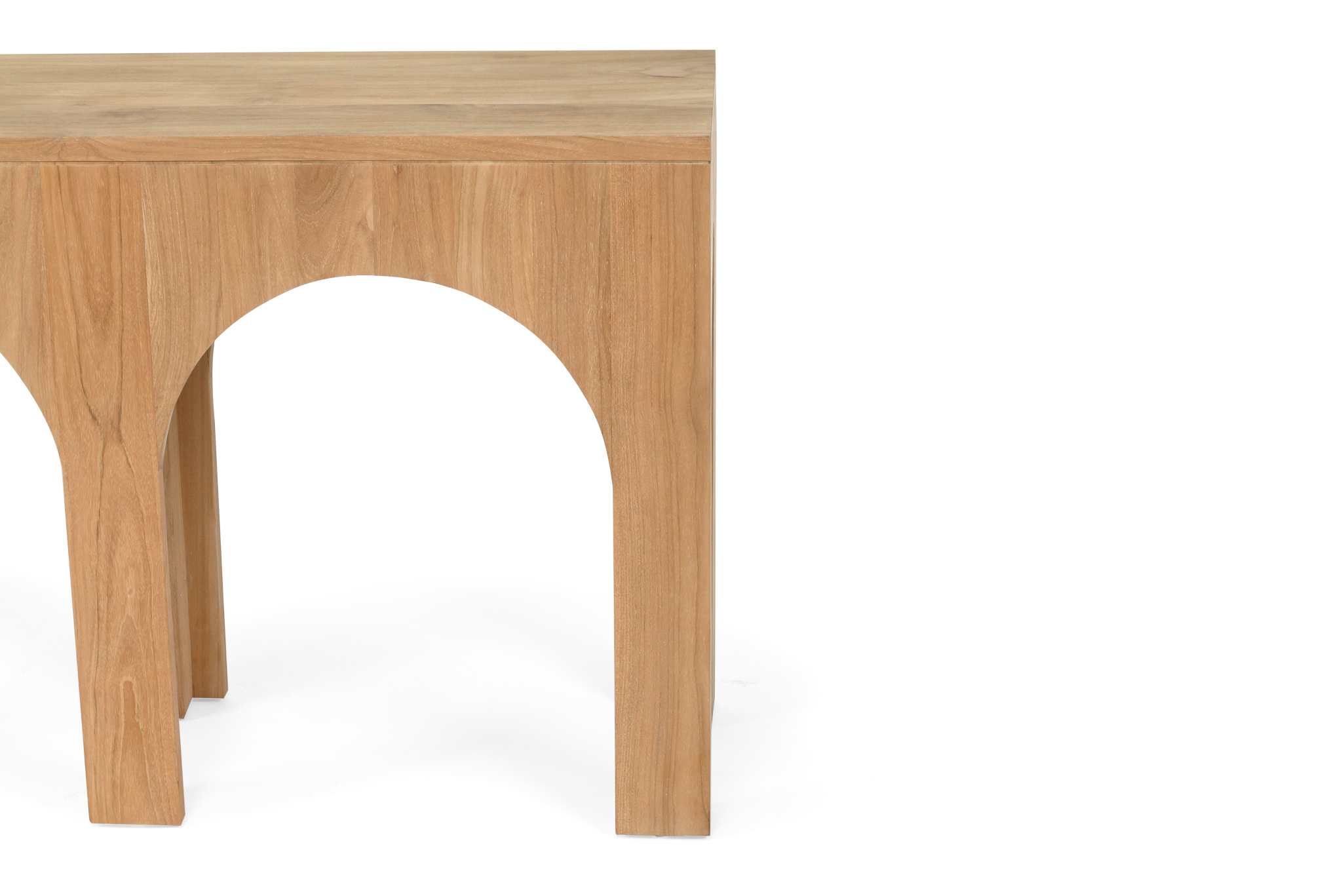 Isolde Console Table - Triple Arch - Image 8