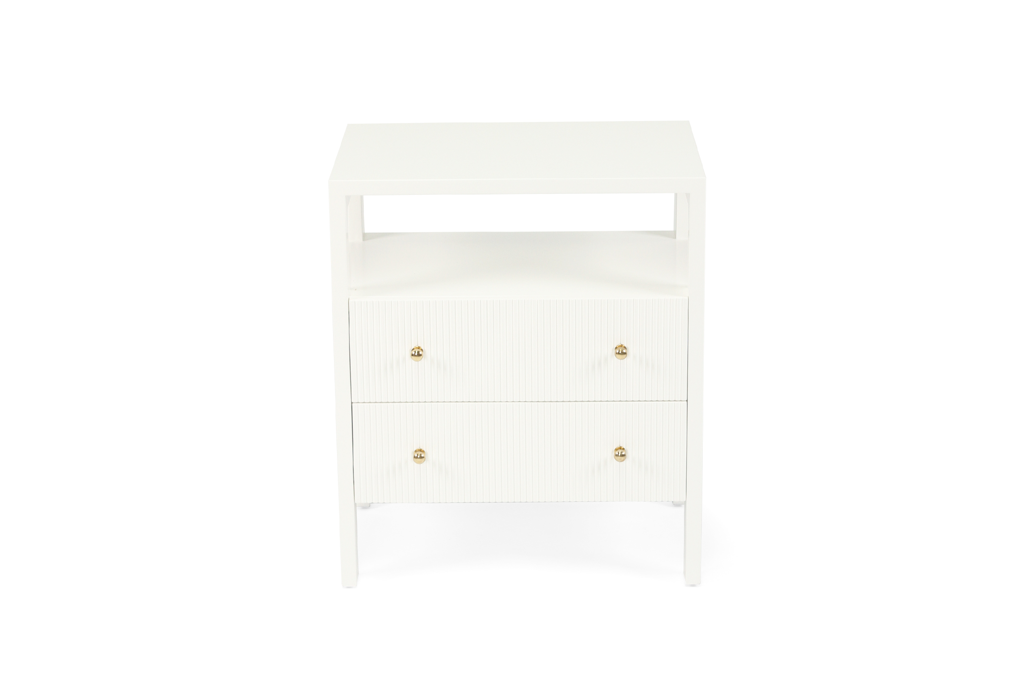 Audrey Bedside Table - White - Image 4