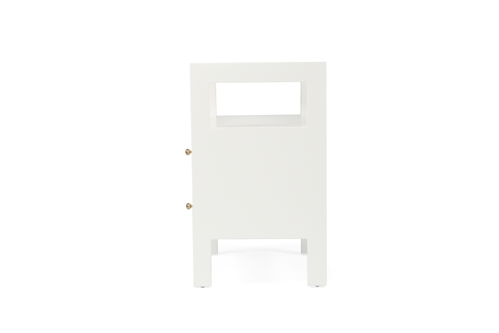 Audrey Bedside Table - White - Image 5