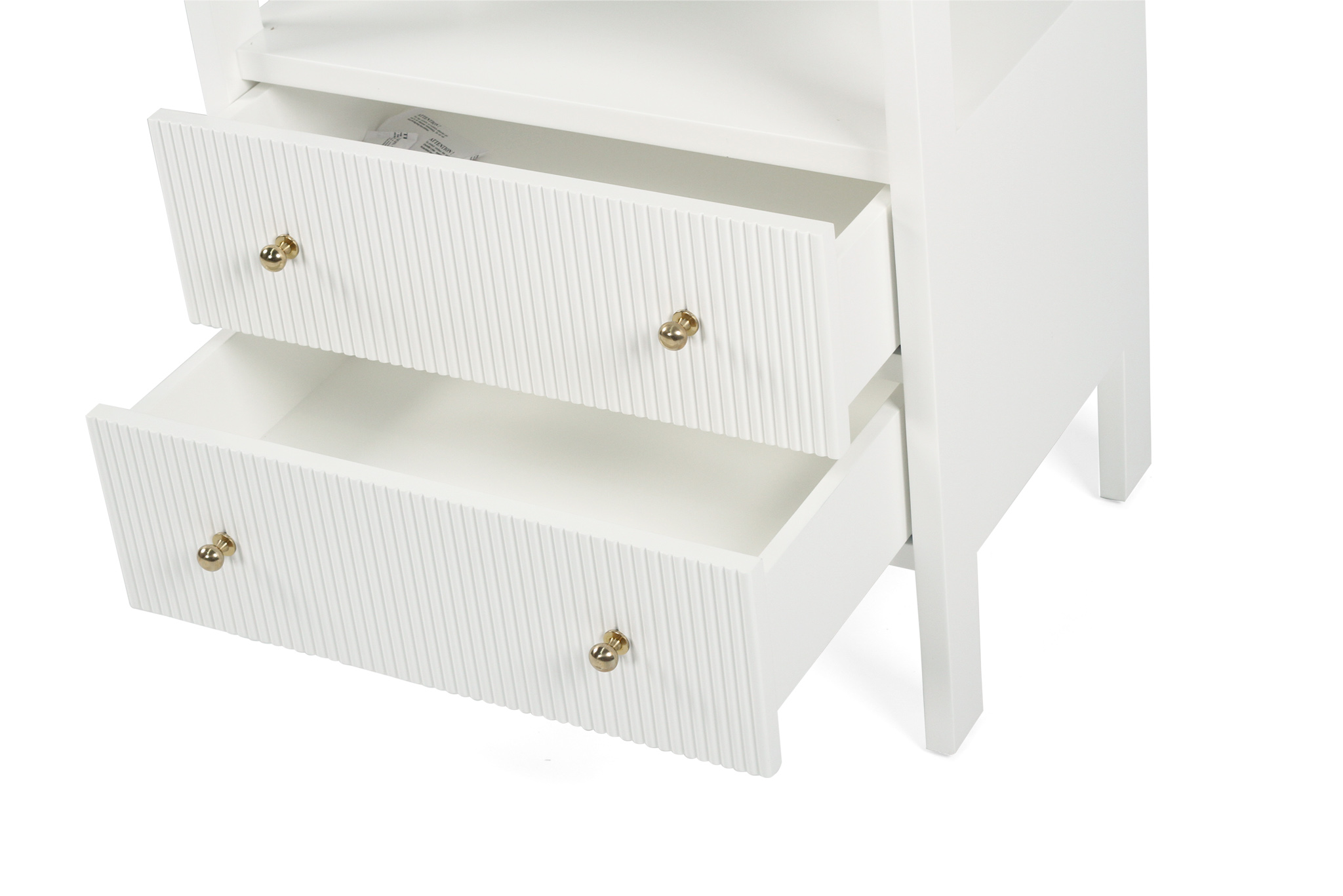 Audrey Bedside Table - White - Image 6