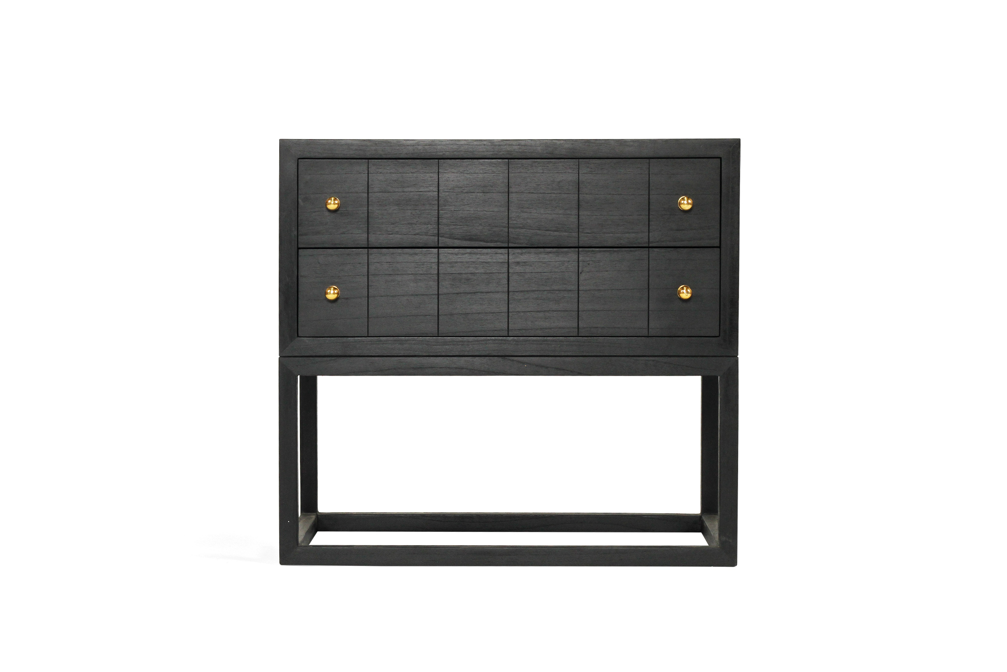 Lisette Bedside Table - Black