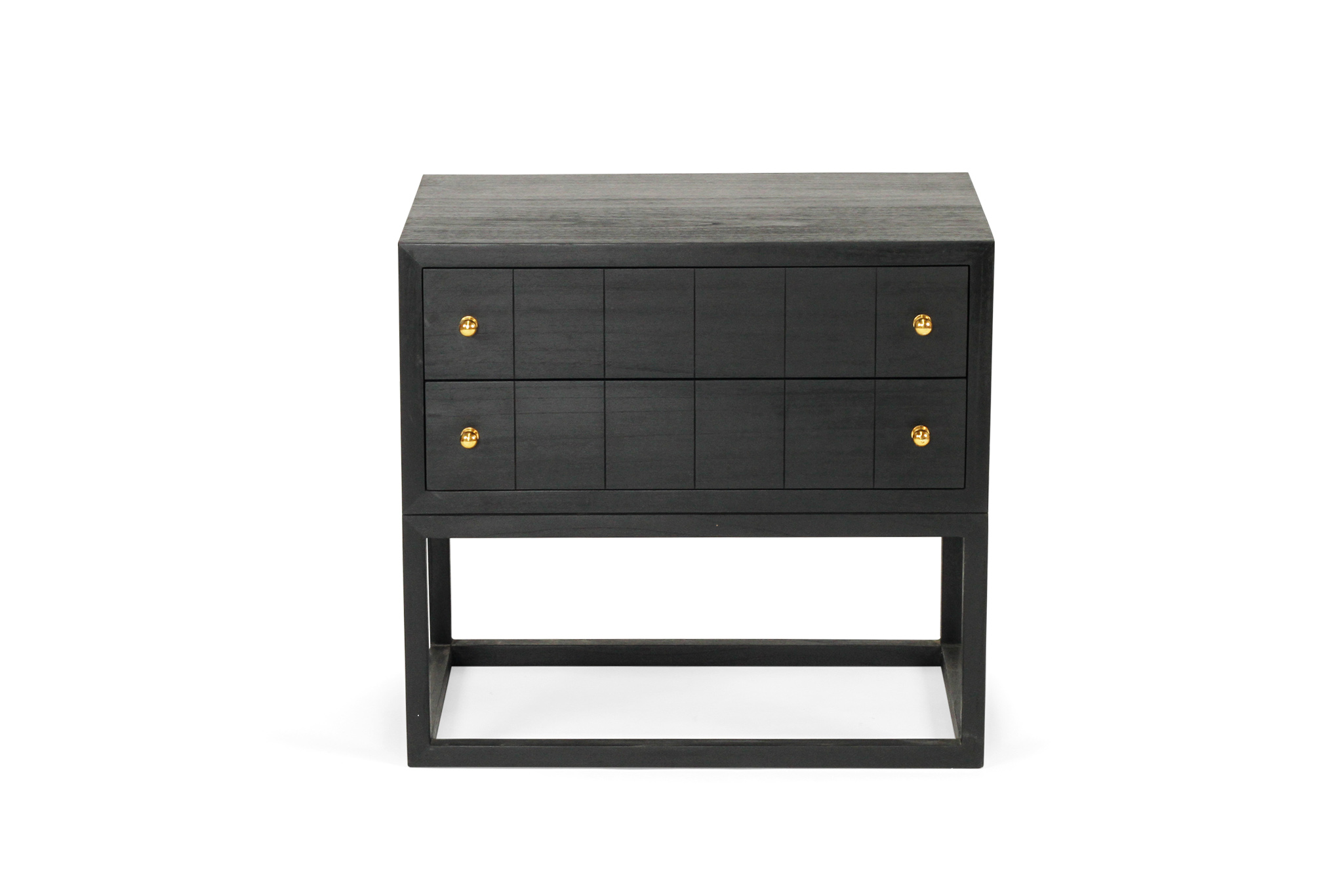 Lisette Bedside Table - Black - Image 4