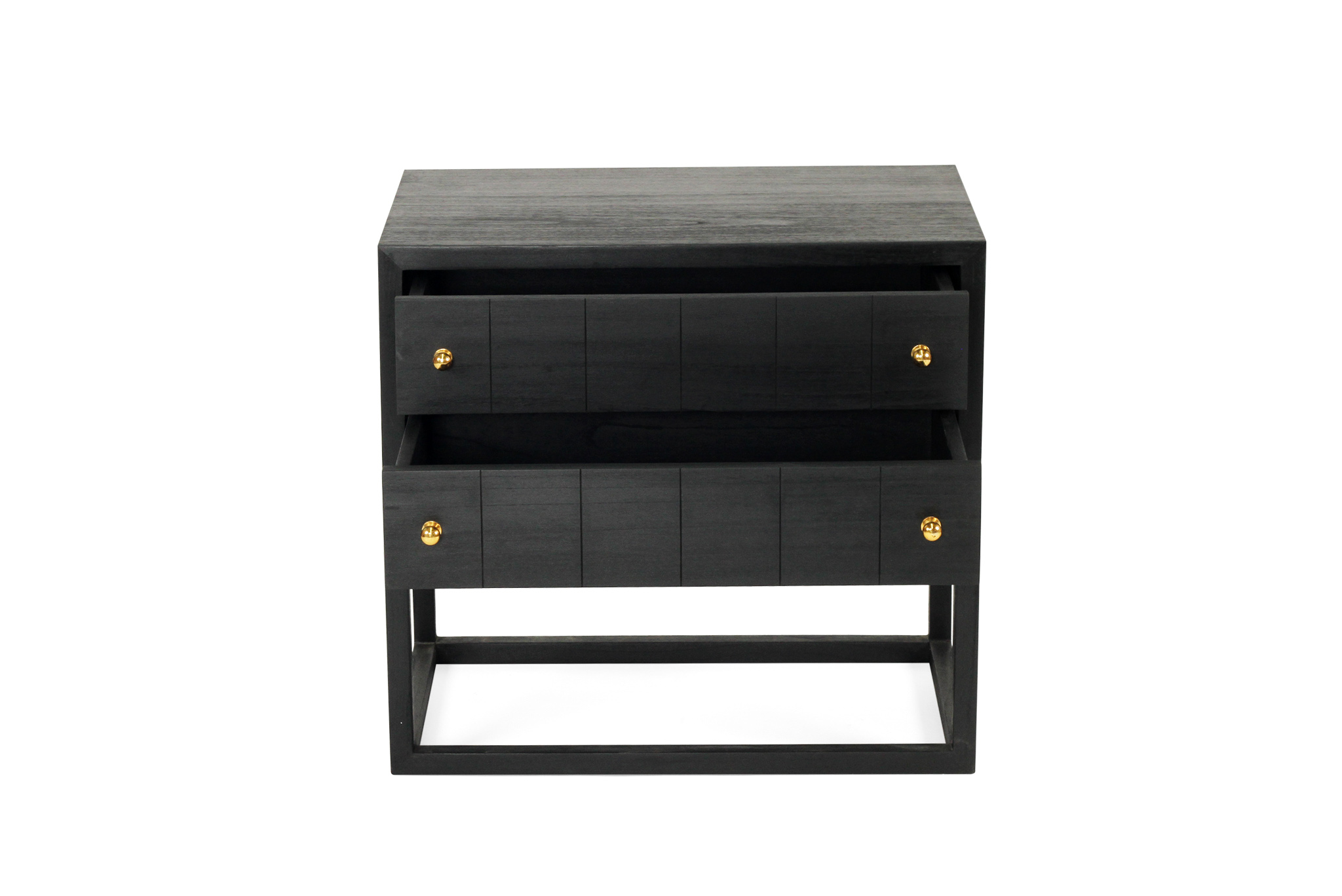 Lisette Bedside Table - Black - Image 5