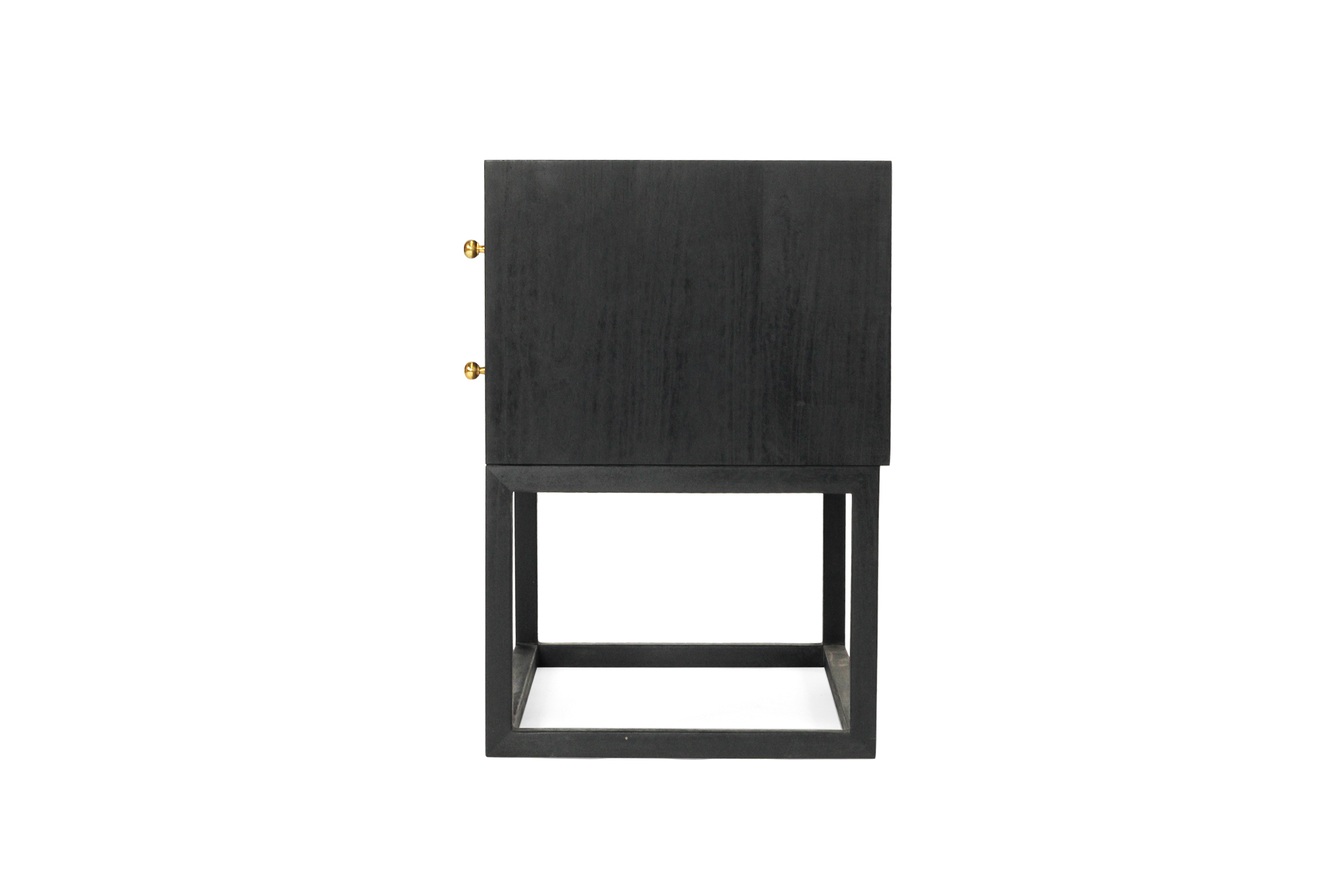 Lisette Bedside Table - Black - Image 7