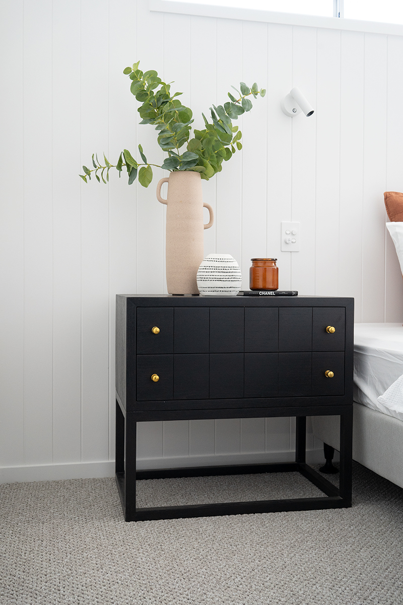 Lisette Bedside Table - Black - Image 2