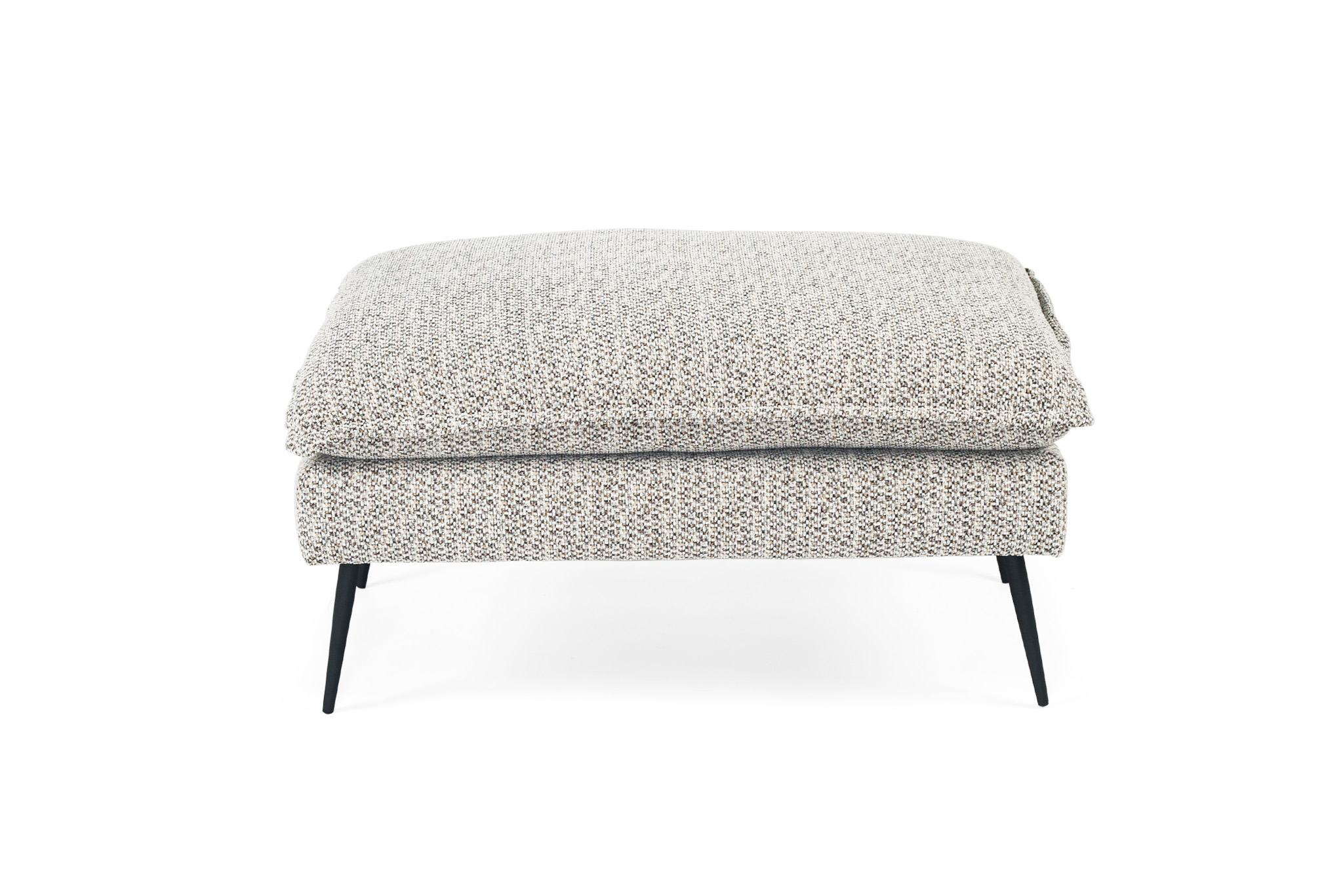 Marly Footstool - Mottled Taupe - Image 4