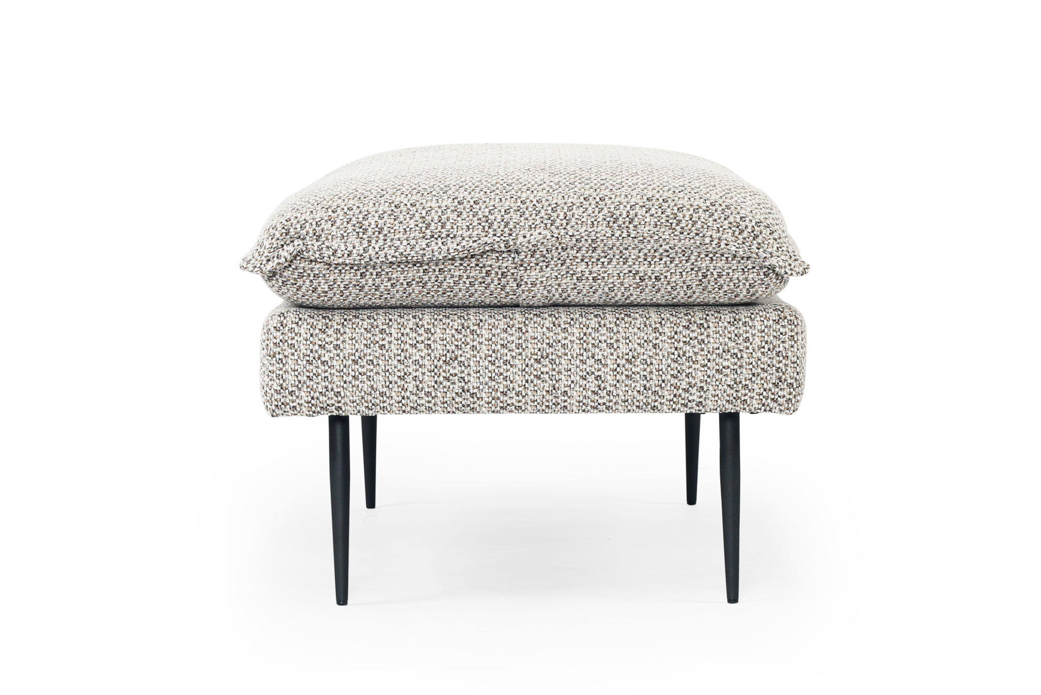 Marly Footstool - Mottled Taupe - Image 5