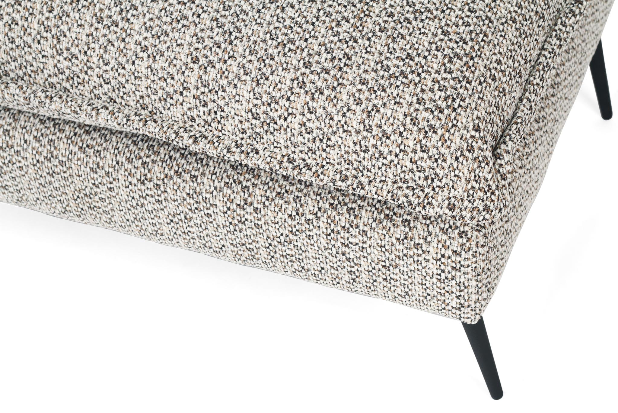 Marly Footstool - Mottled Taupe - Image 7
