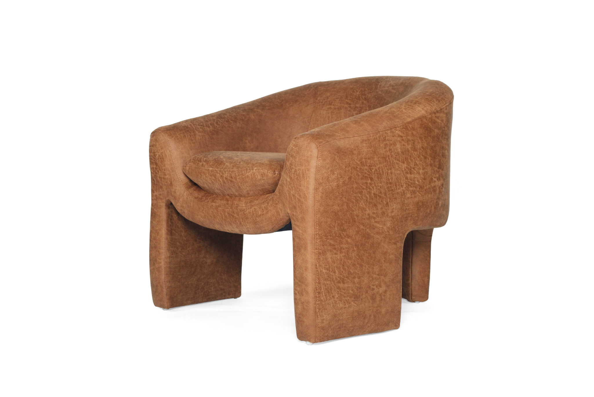 Freja Armchair - Cognac Leather