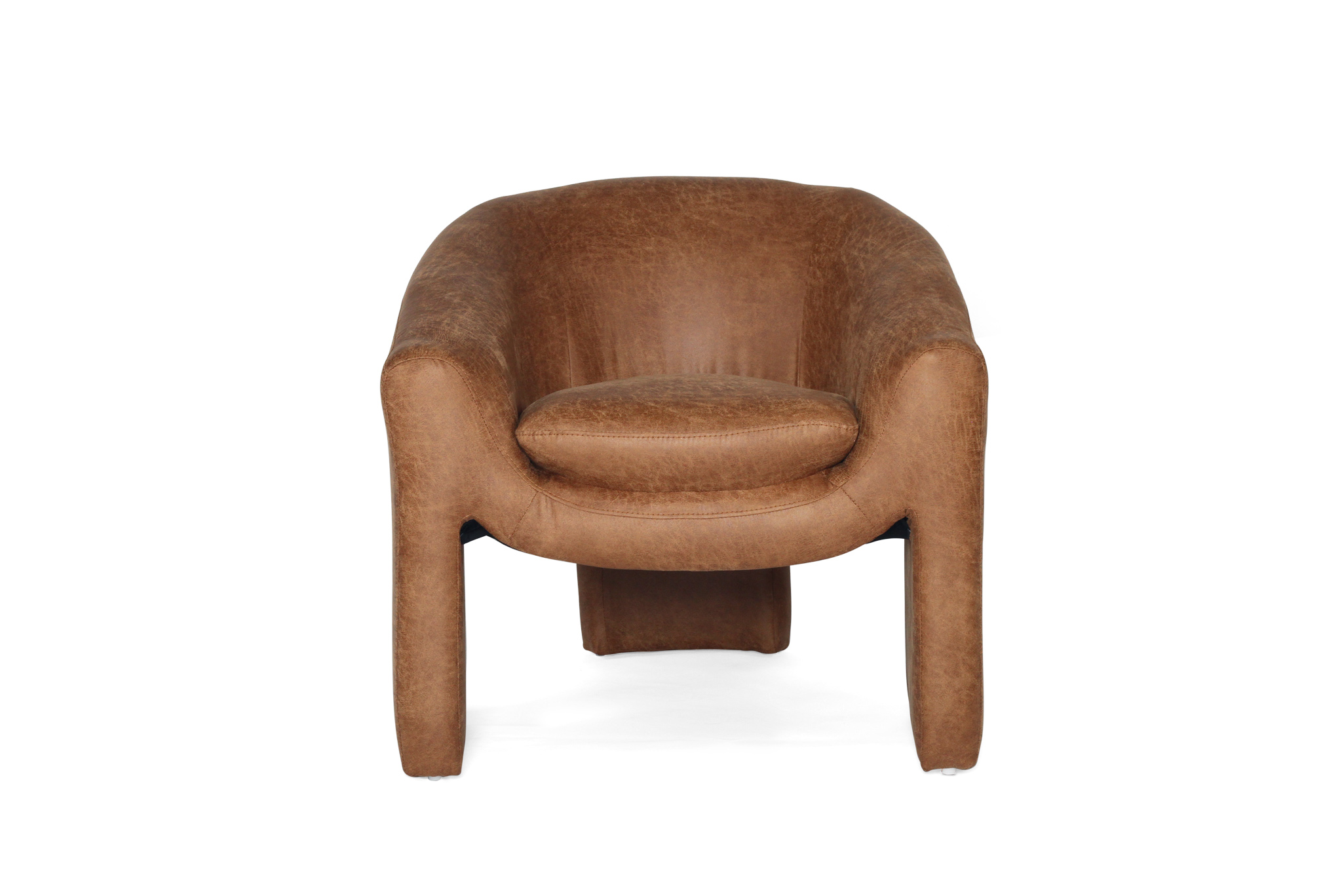 Freja Armchair - Cognac Leather - Image 4
