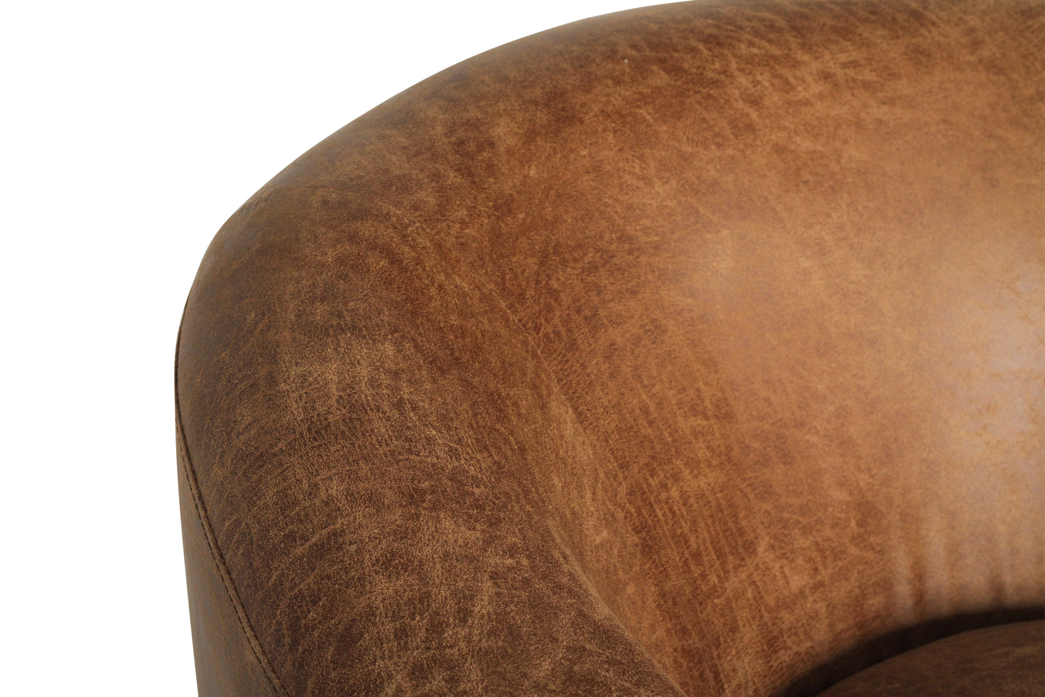 Freja Armchair - Cognac Leather - Image 10